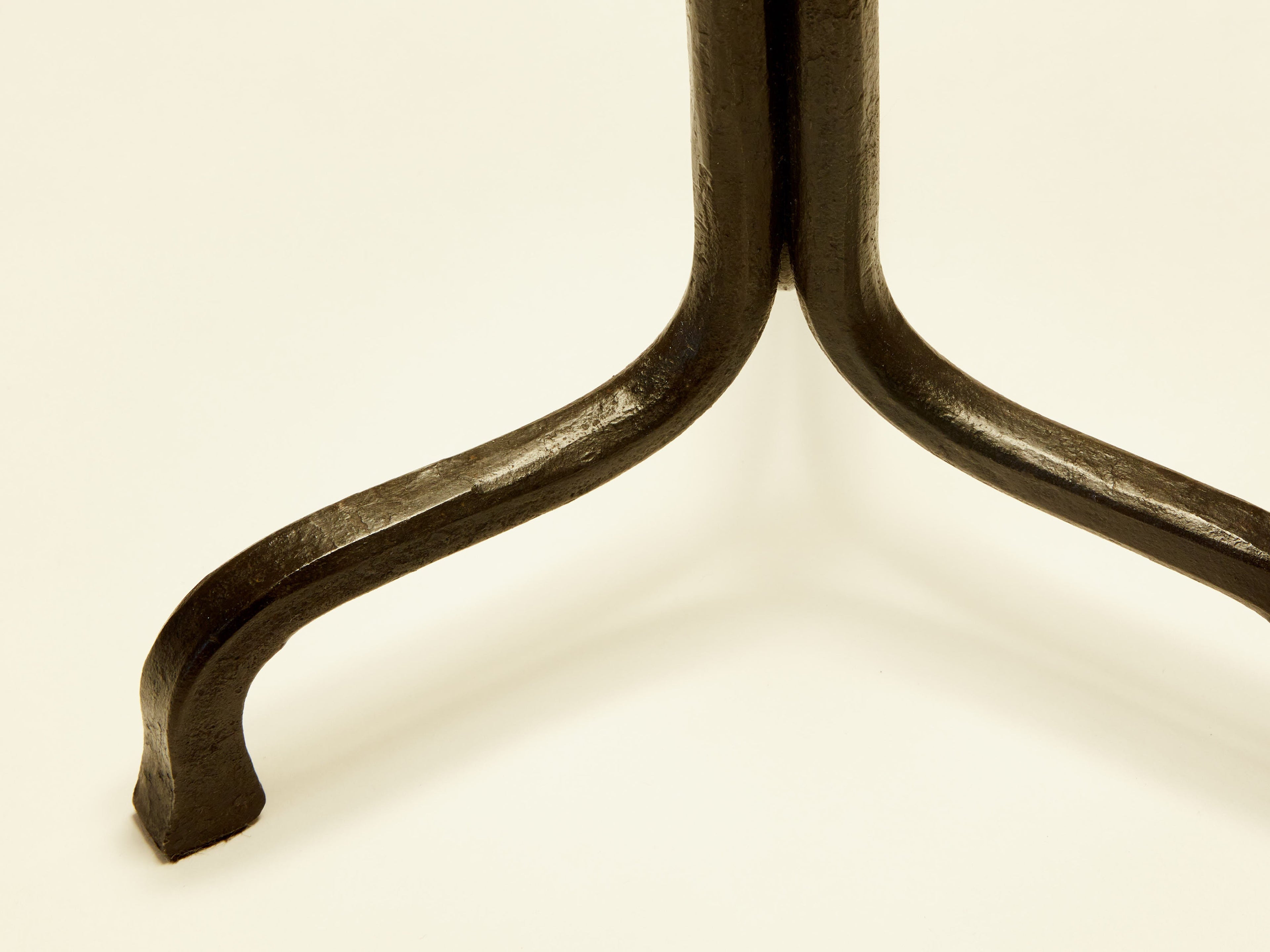 Francis Dewaele & Les Artisans de Marolles wrought iron lamp 1955