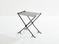 Garouste & Bonetti Isis wrought iron side table 1987