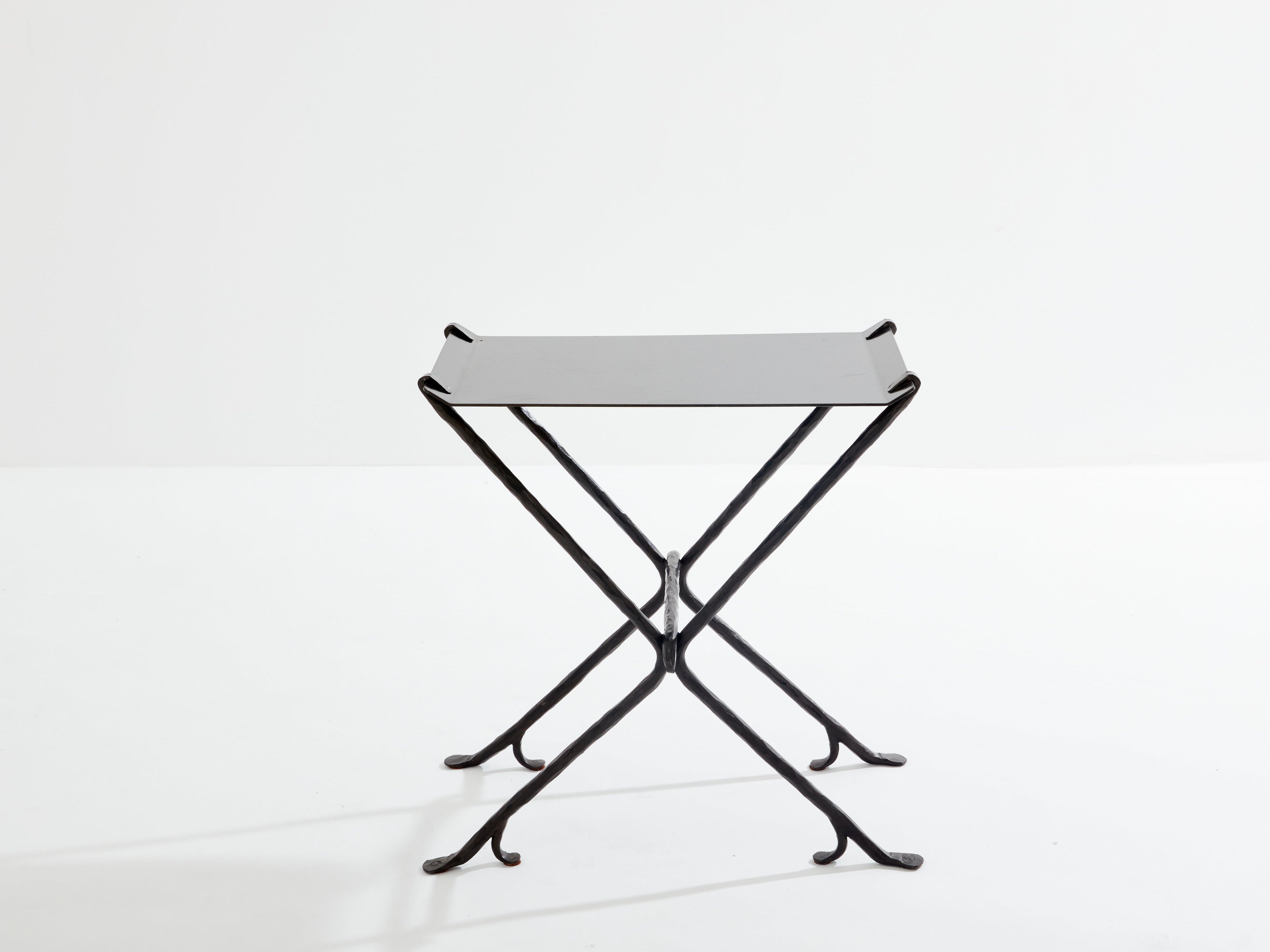 Garouste & Bonetti Isis wrought iron side table 1987