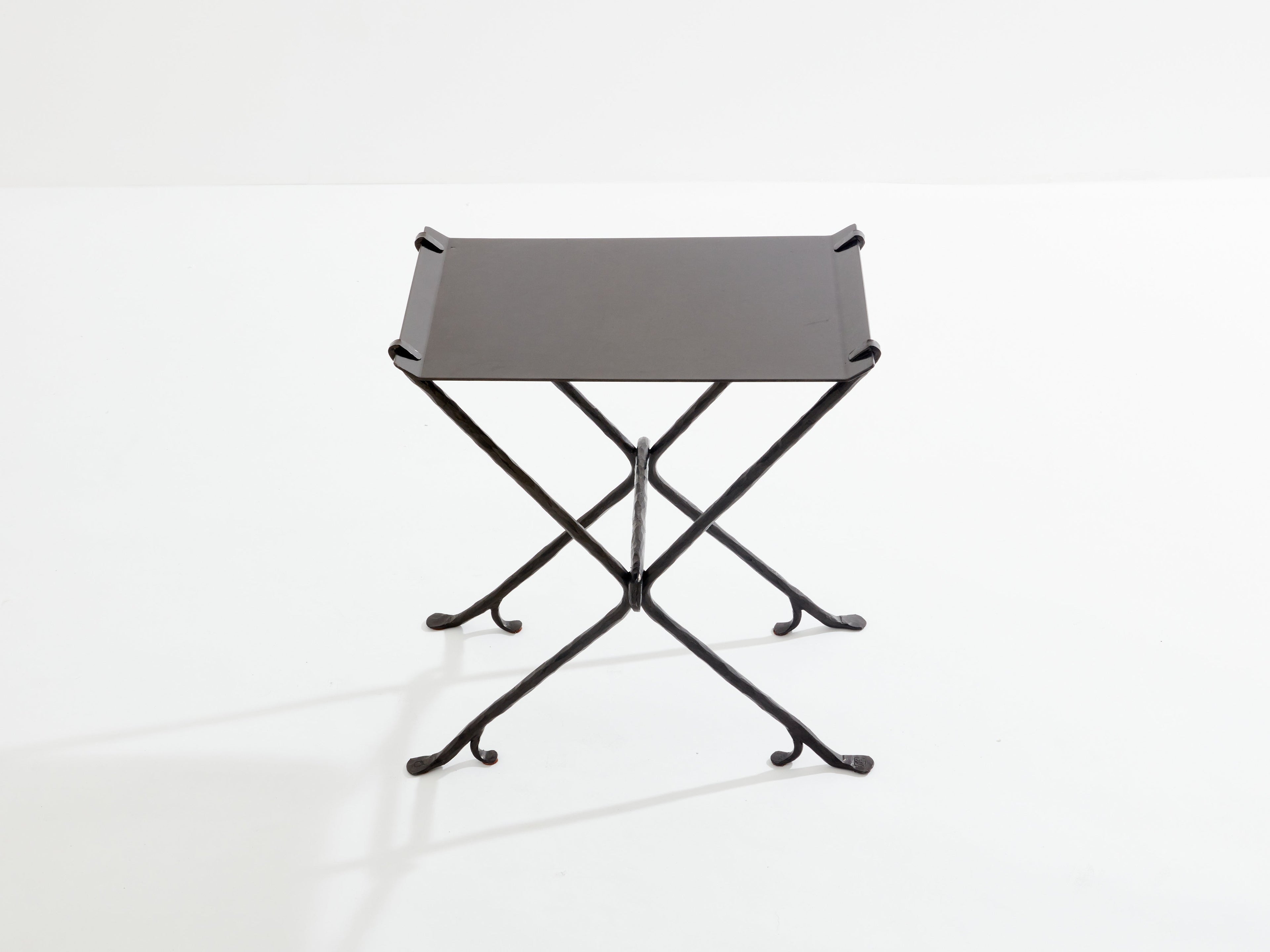 Garouste & Bonetti Isis wrought iron side table 1987