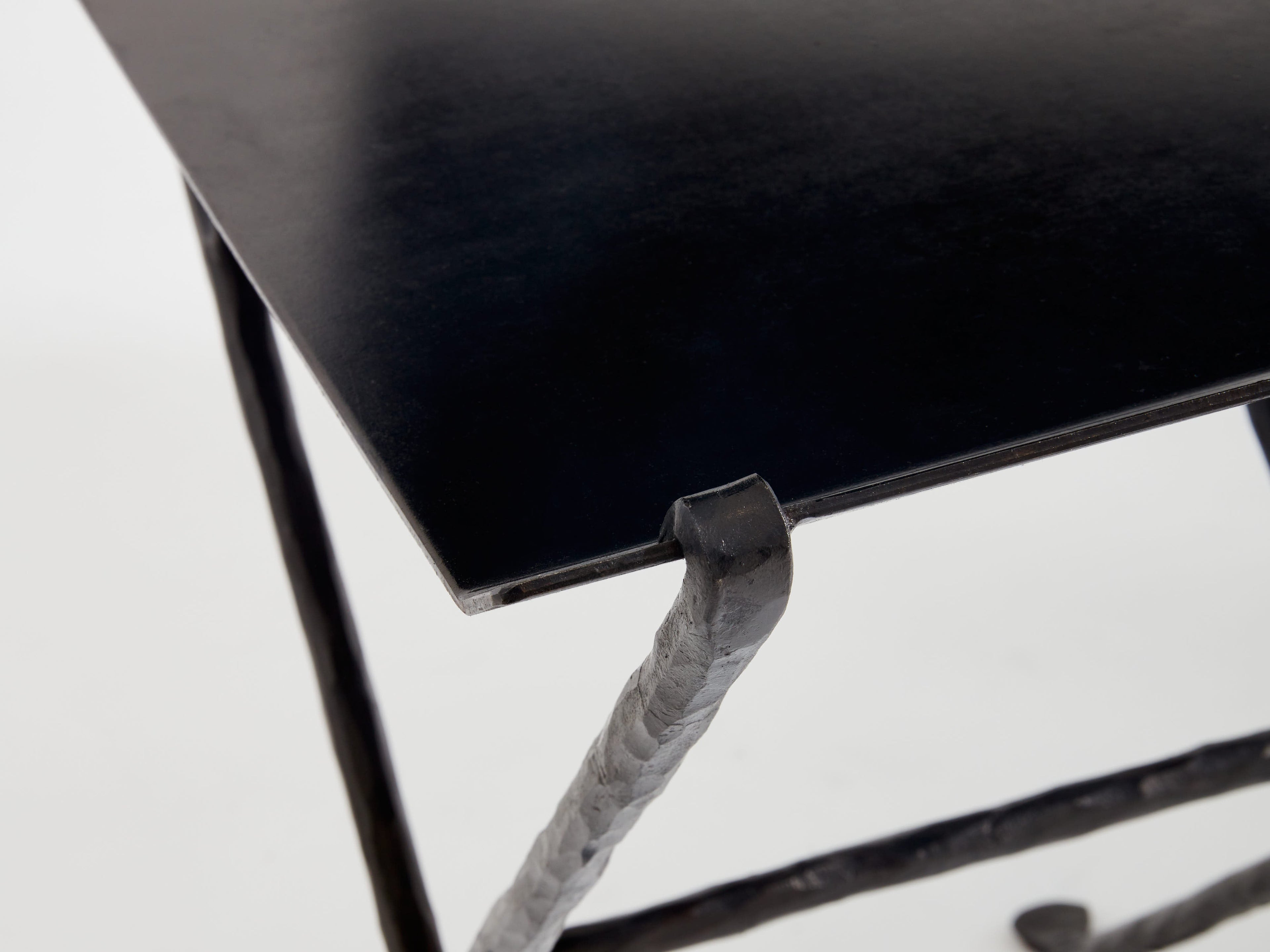 Garouste & Bonetti Isis wrought iron side table 1987