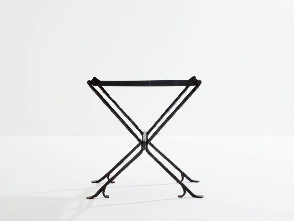 Garouste & Bonetti Isis wrought iron side table 1987