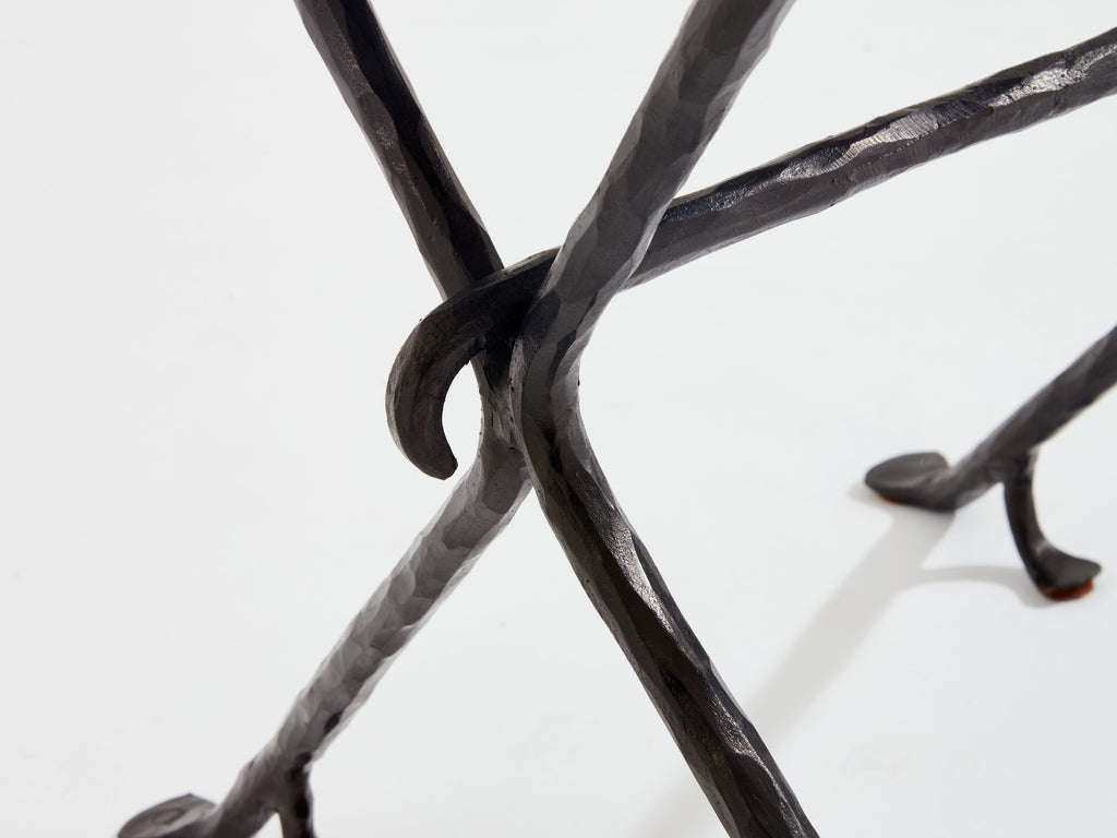 Garouste & Bonetti Isis wrought iron side table 1987