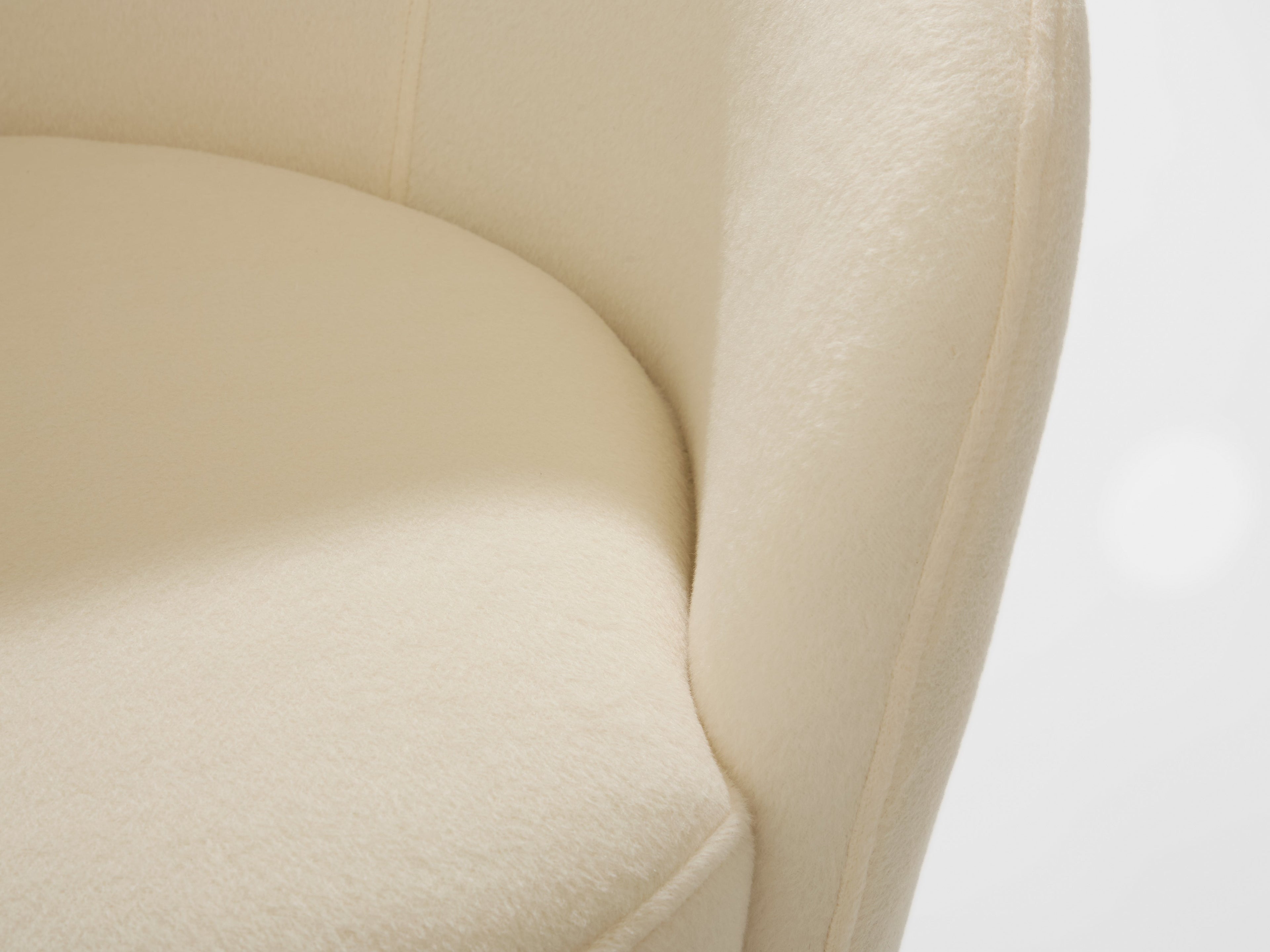 Garouste & Bonetti Koala armchairs bronze alpaca velvet 1995