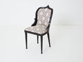 Garouste & Bonetti desk chair Palace Privilege Rubelli fabric 1980