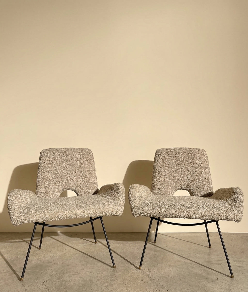 Martin Eisler and Carlo Hauner pair of armchairs