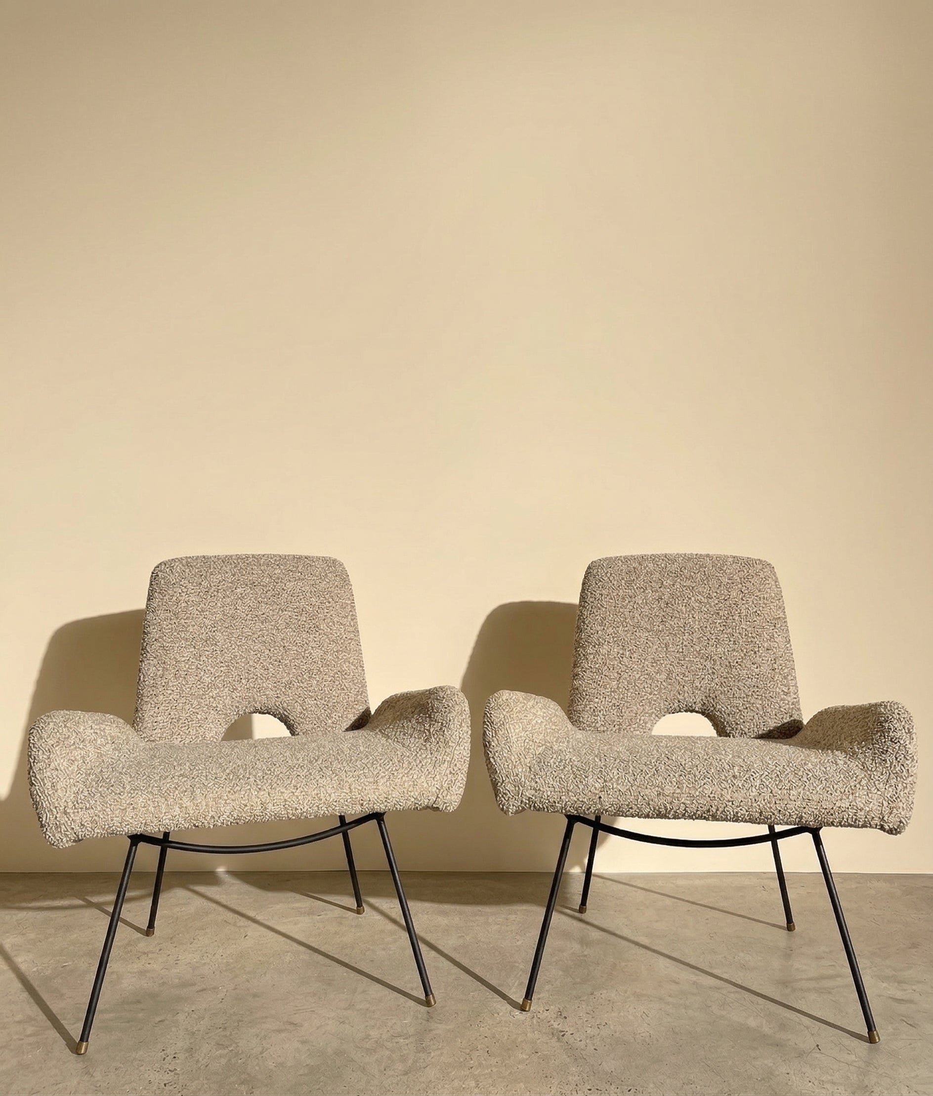 Martin Eisler and Carlo Hauner pair of armchairs
