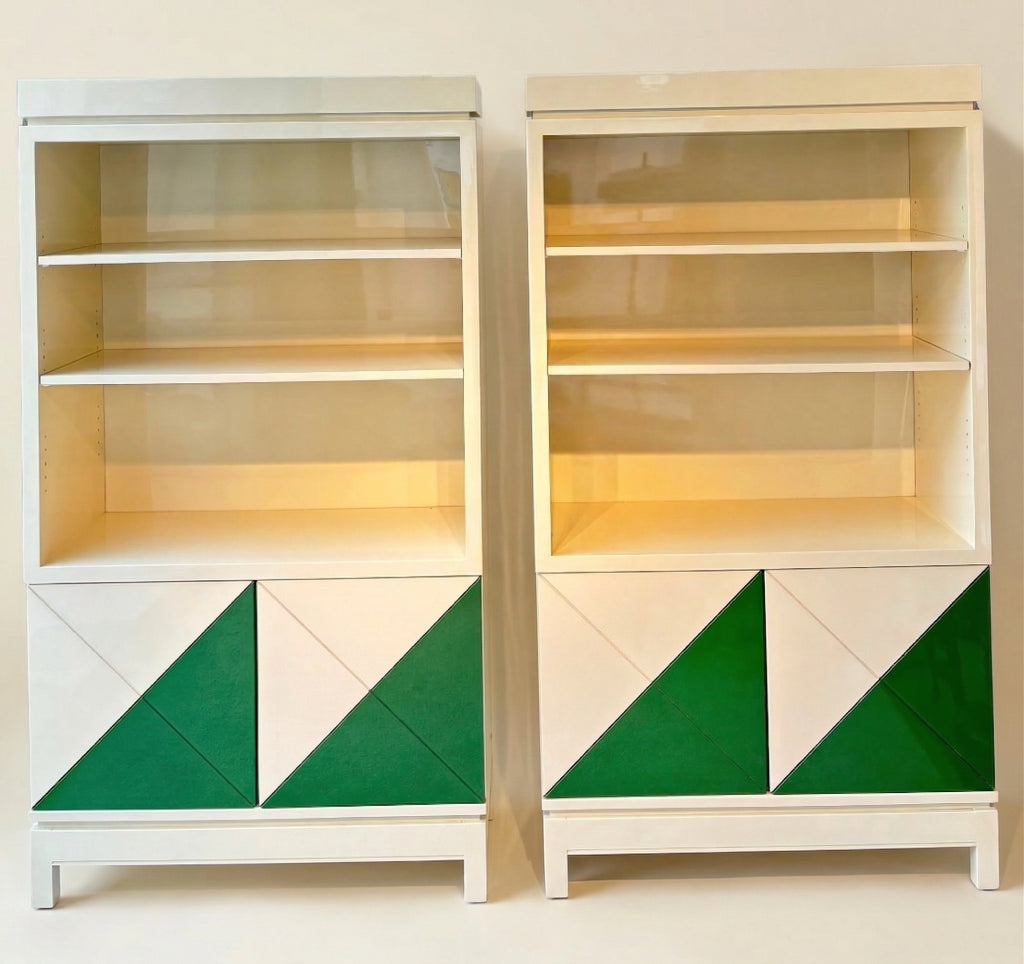 Rare pair of cabinets by Emiel Veranneman