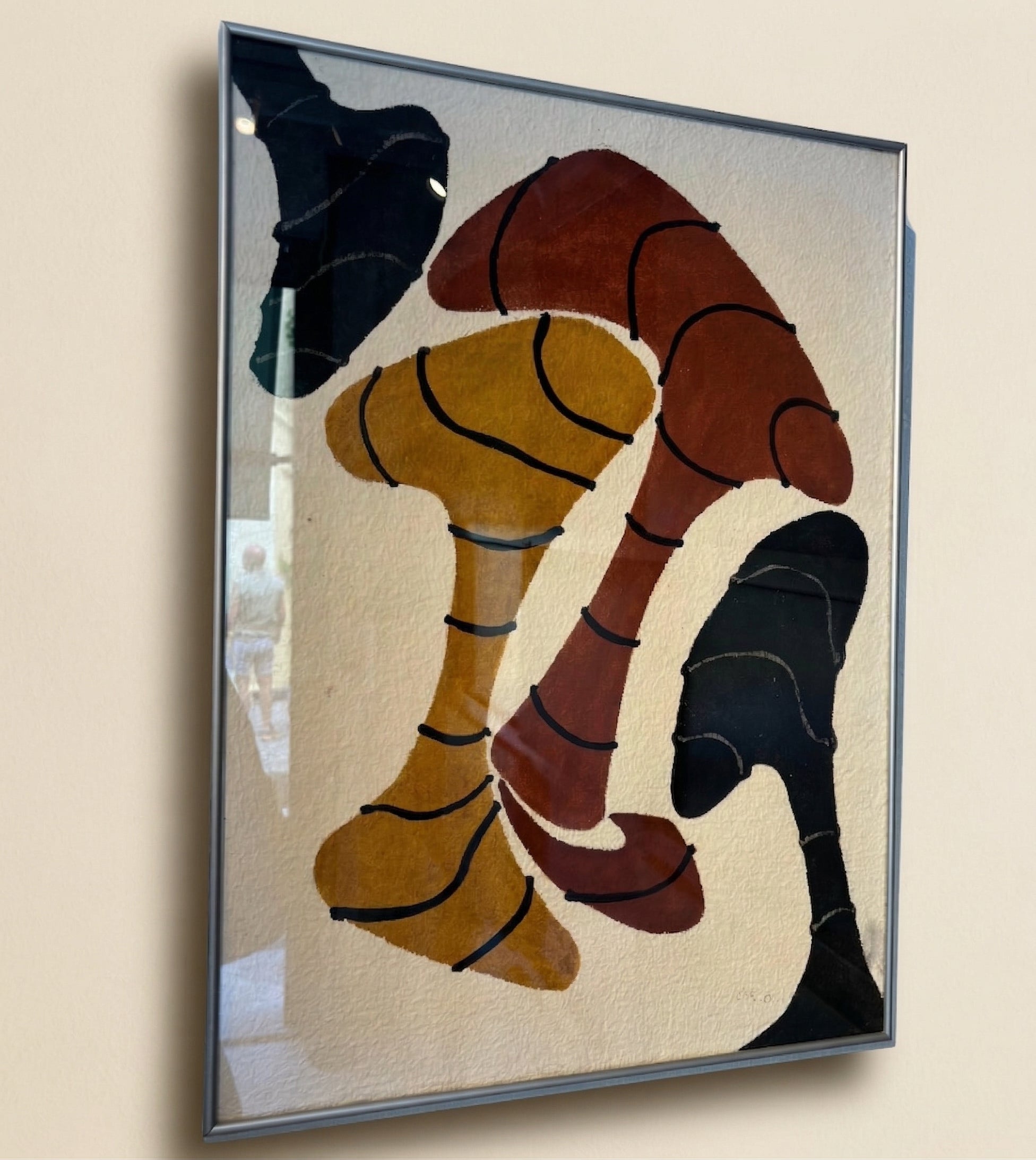 Agustin Cardenas painting