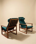Pair of 2254 armchairs by Børge Mogensen