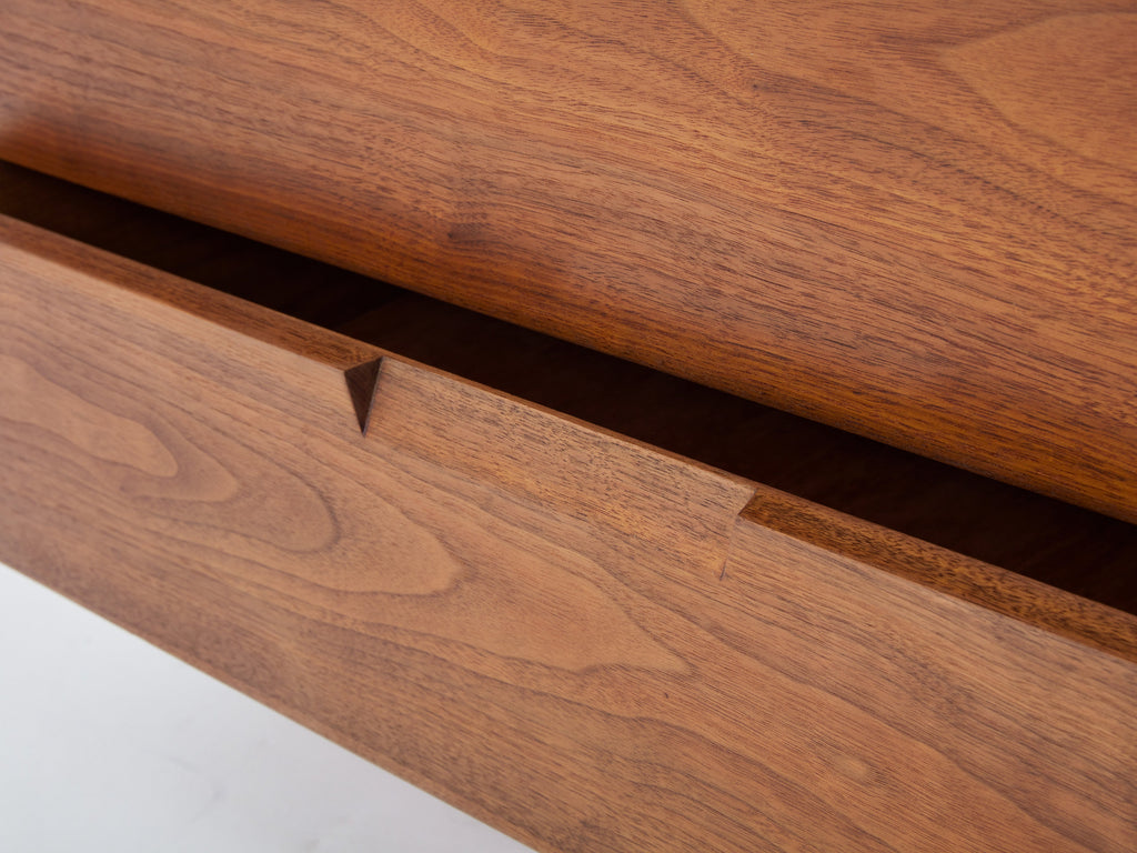 George Nakashima black american walnut chest of drawers 1955