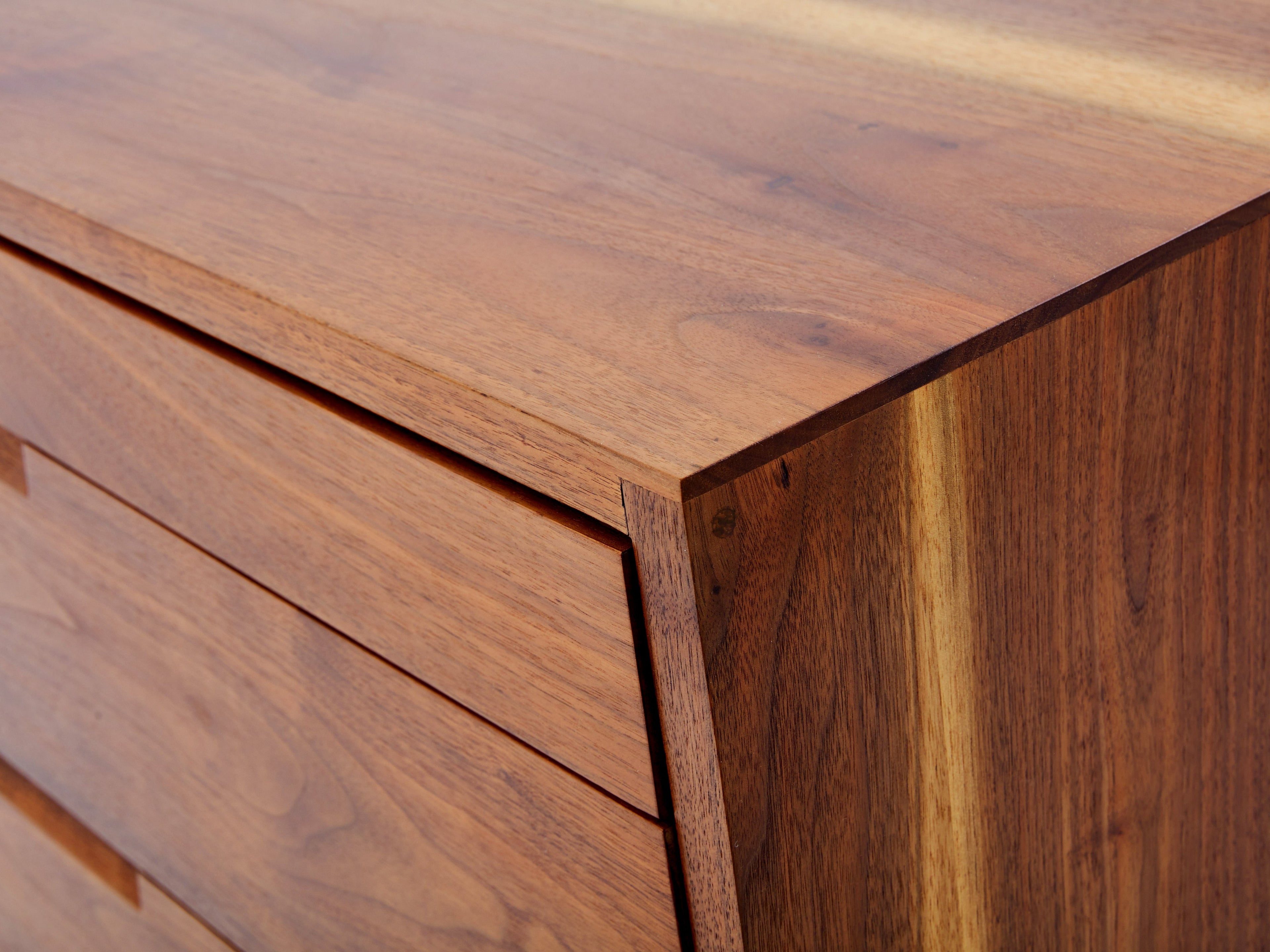 George Nakashima black american walnut chest of drawers 1955