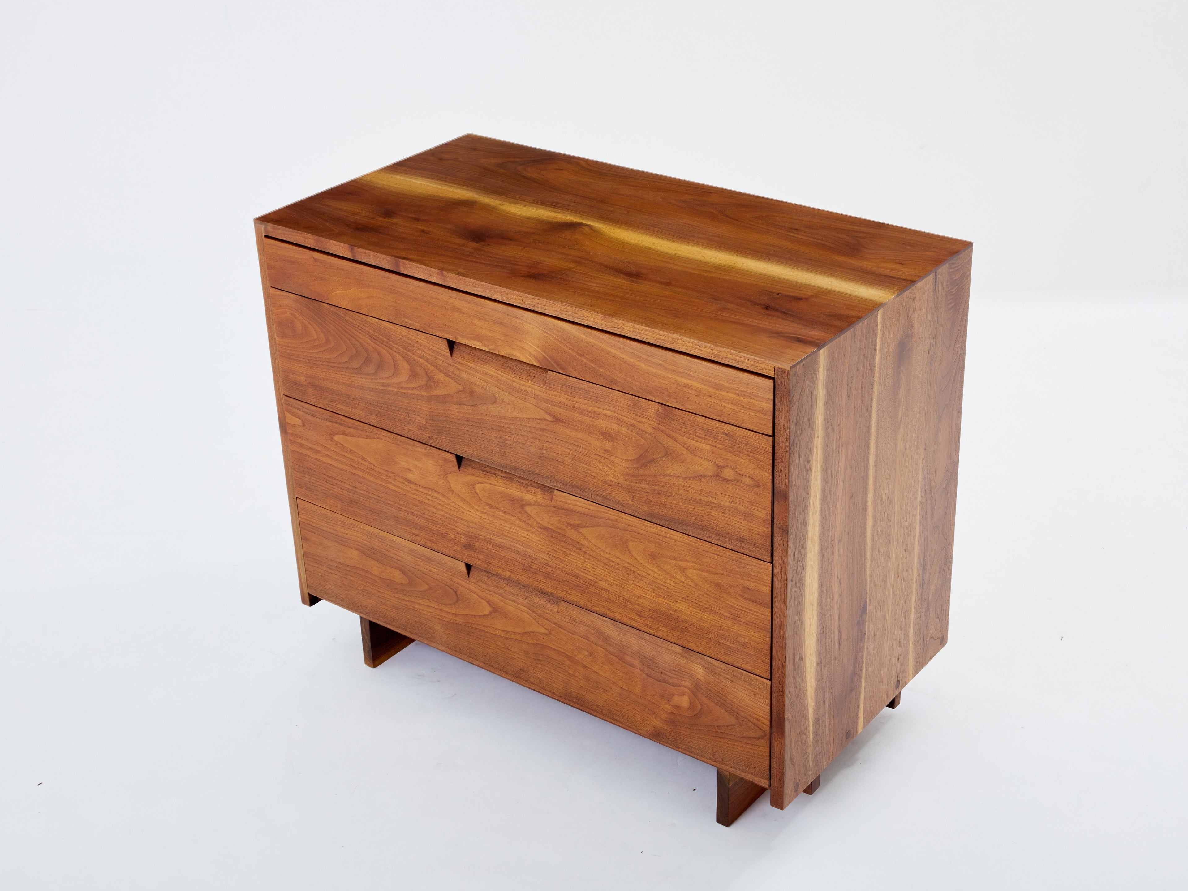 George Nakashima black american walnut chest of drawers 1955