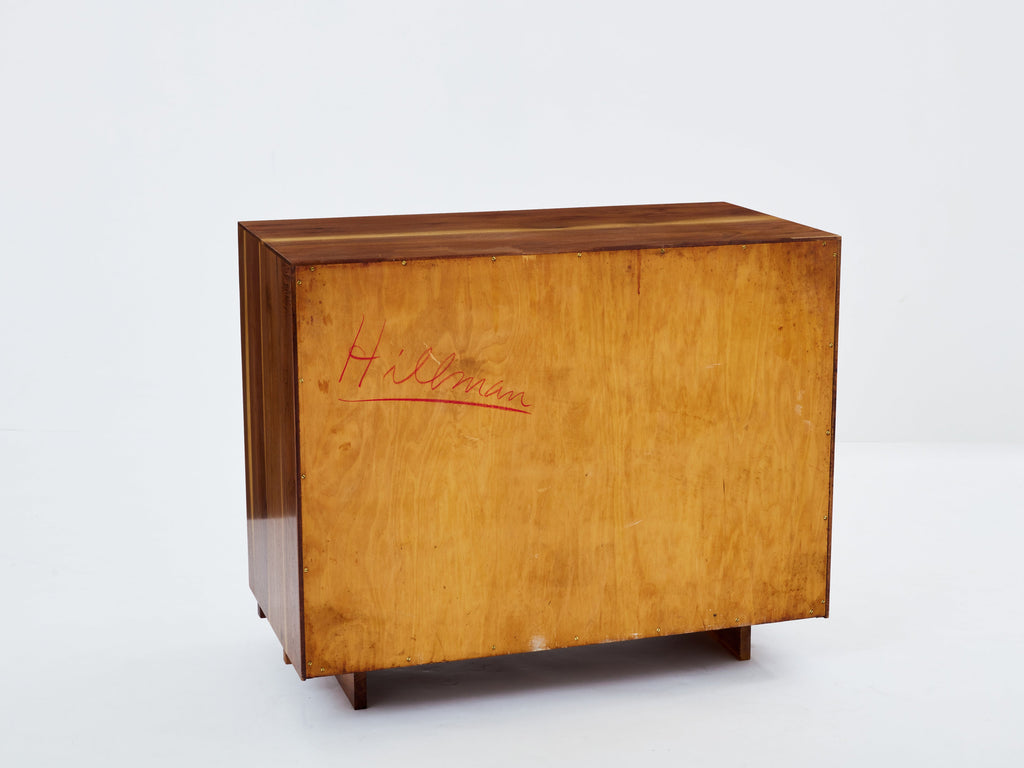 George Nakashima black american walnut chest of drawers 1955