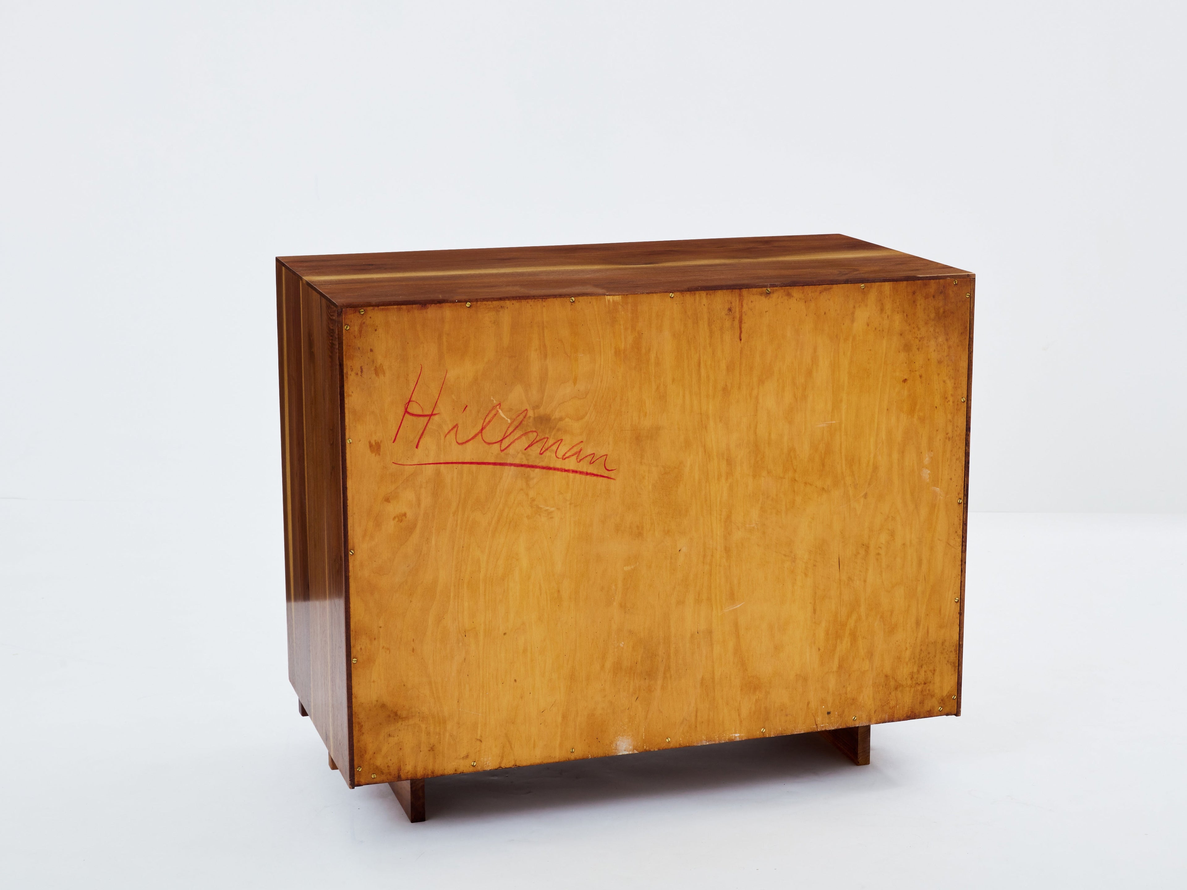George Nakashima black american walnut chest of drawers 1955