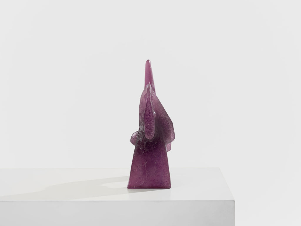 Glass paste Sculpture Claude Wetzstein for Daum circa 1970