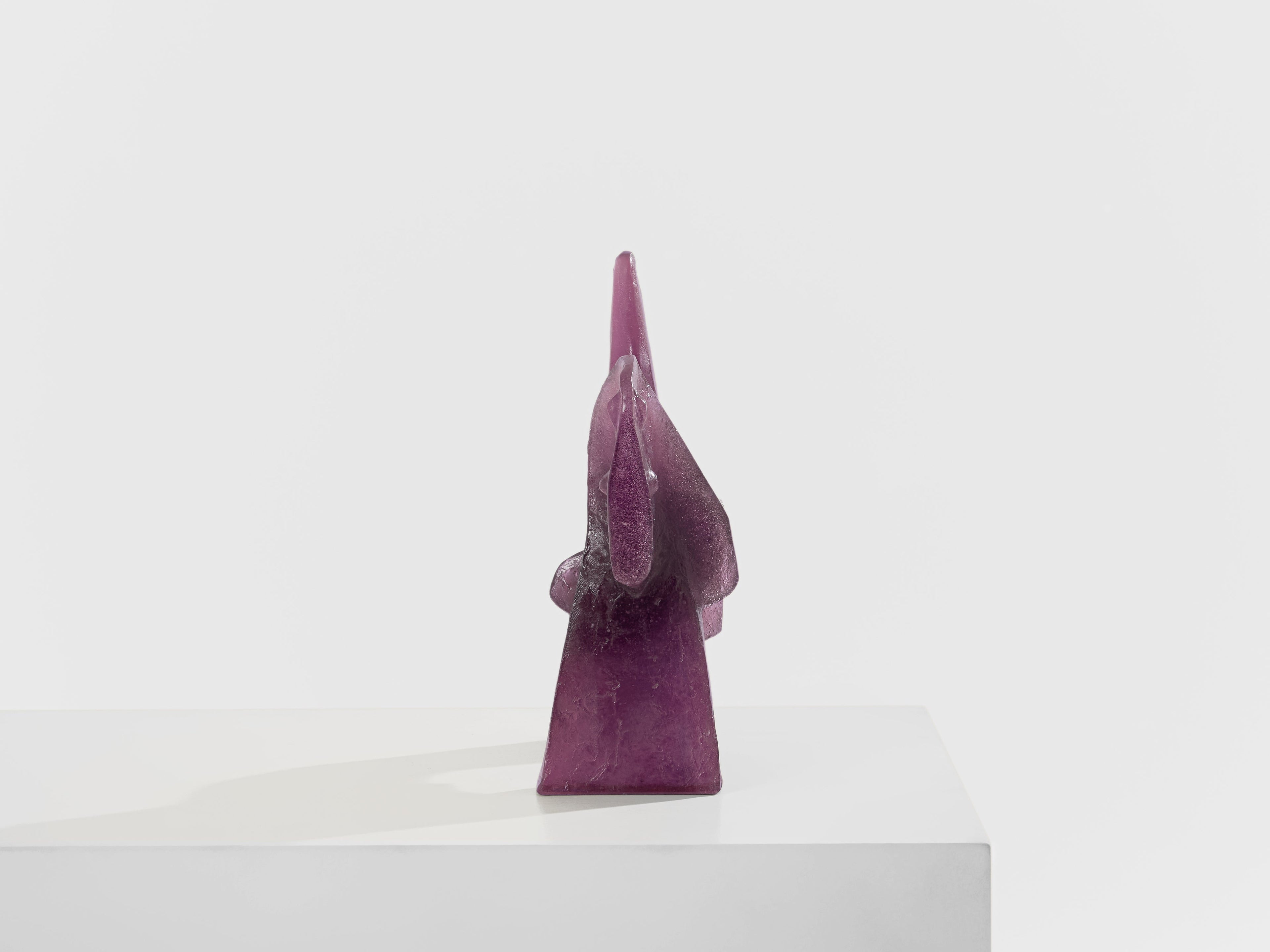 Glass paste Sculpture Claude Wetzstein for Daum circa 1970