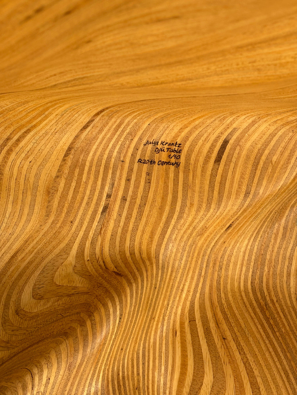 Dining table by Julia Krantz R & company edition