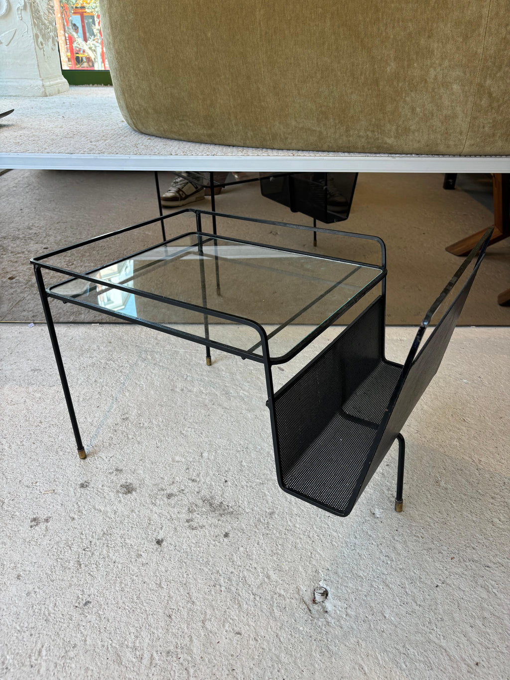 Side table by Mathieu Matégot
