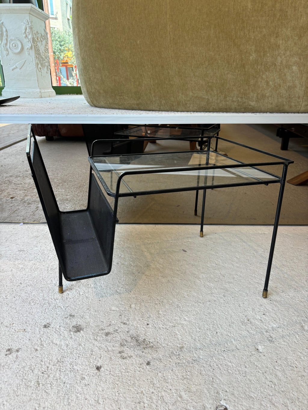 Side table by Mathieu Matégot