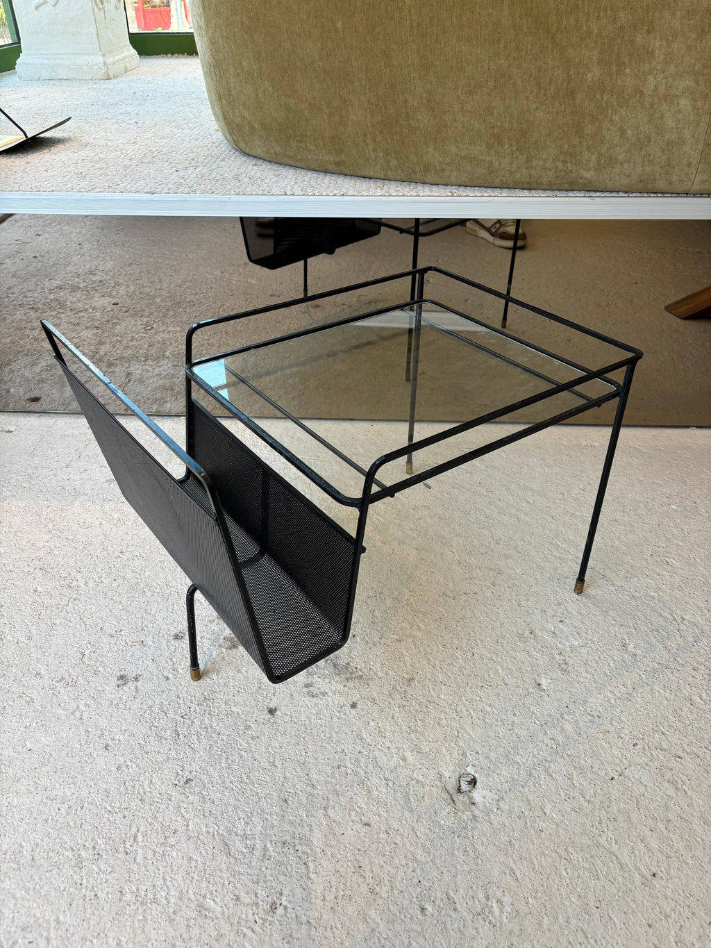 Side table by Mathieu Matégot
