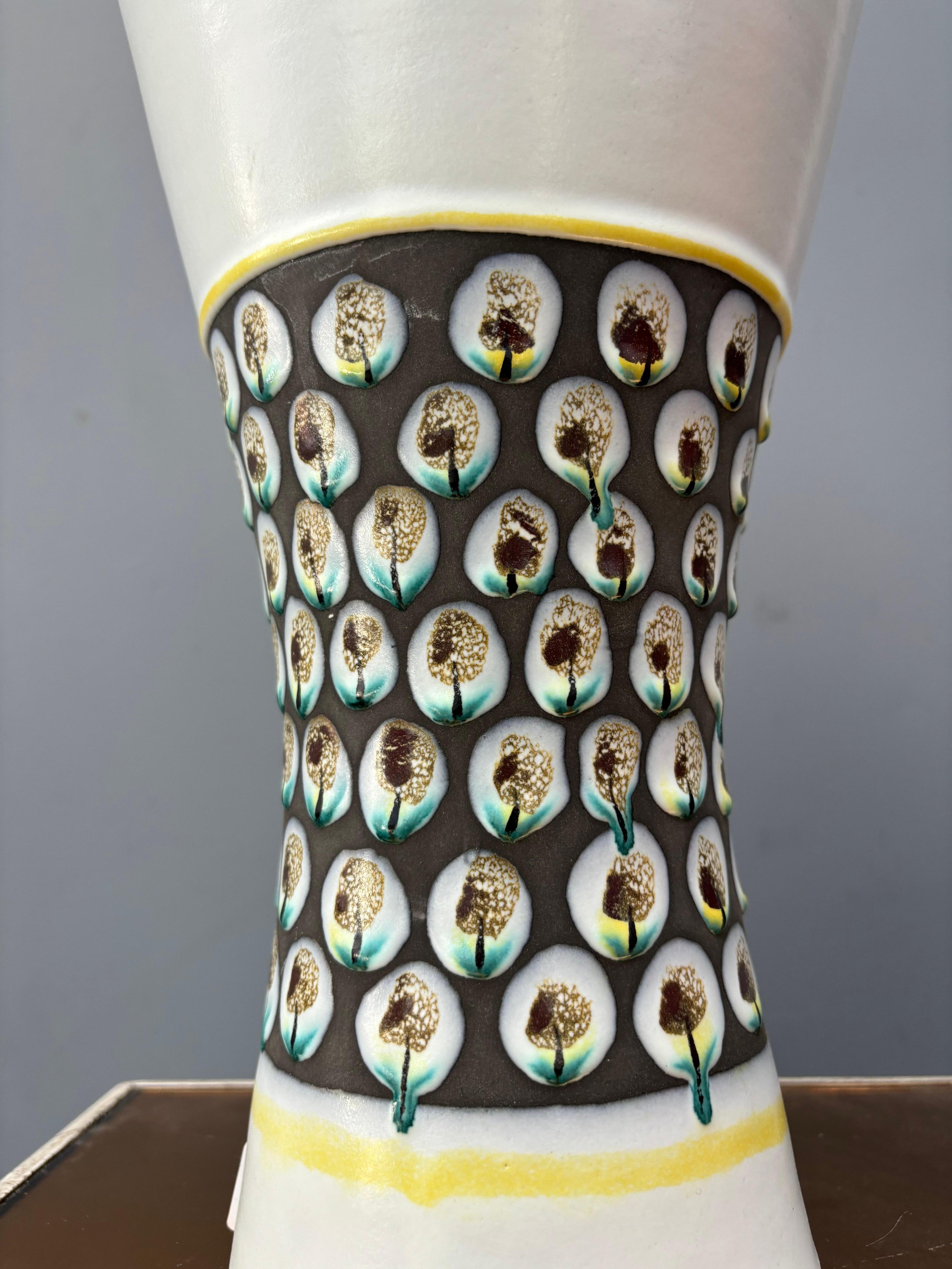 Cornet vase by Roger Capron