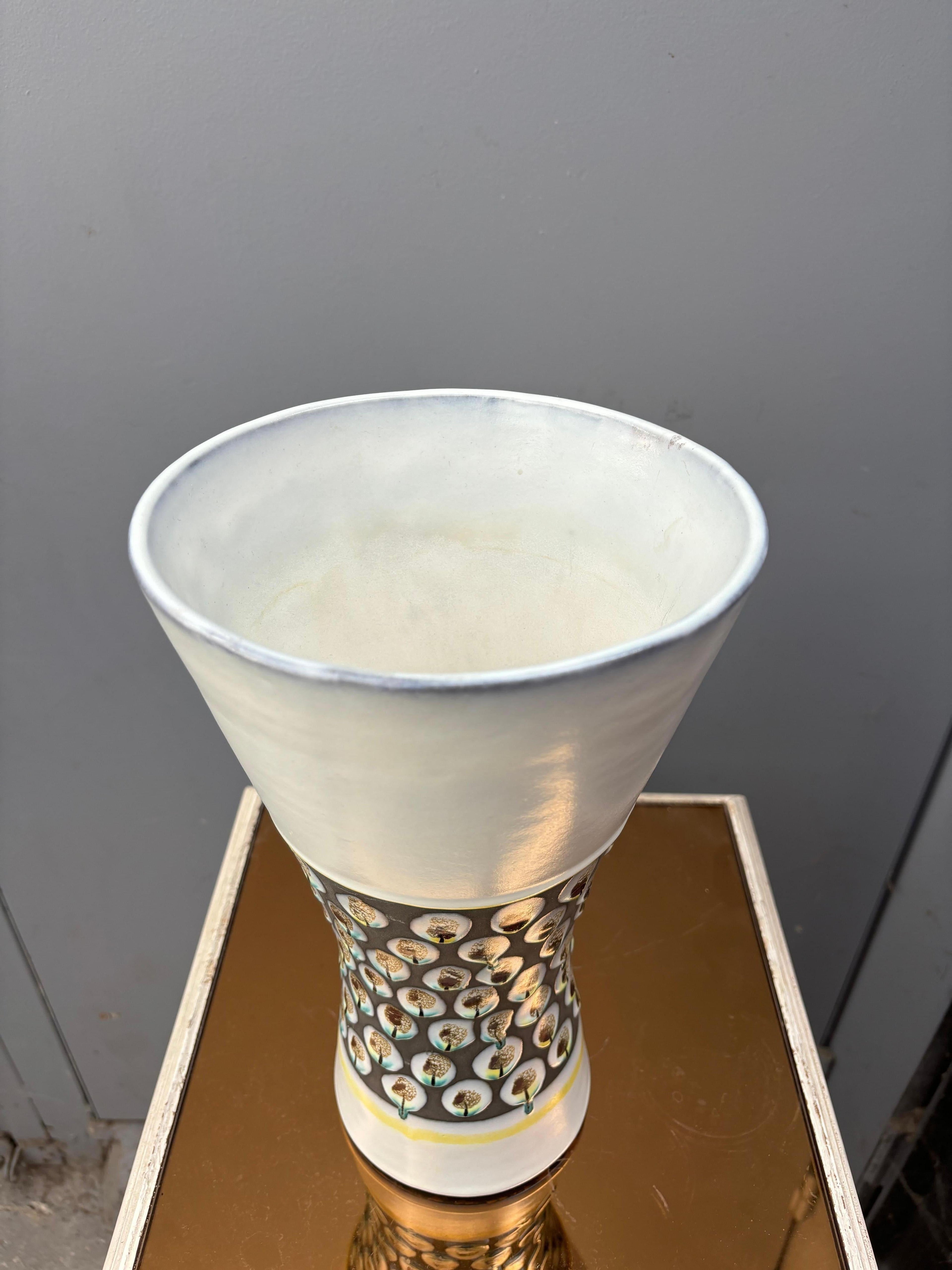 Cornet vase by Roger Capron