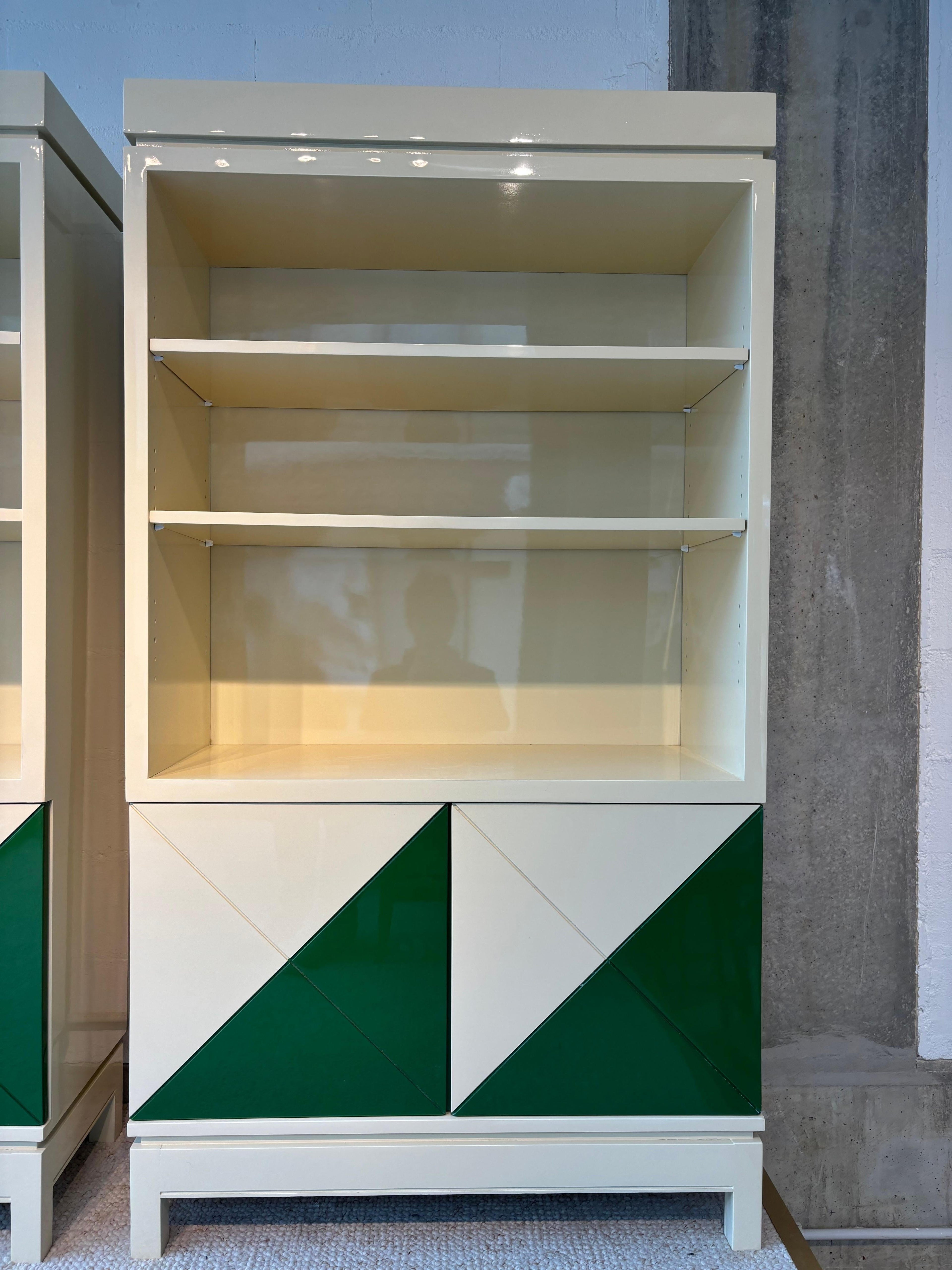 Rare pair of cabinets by Emiel Veranneman