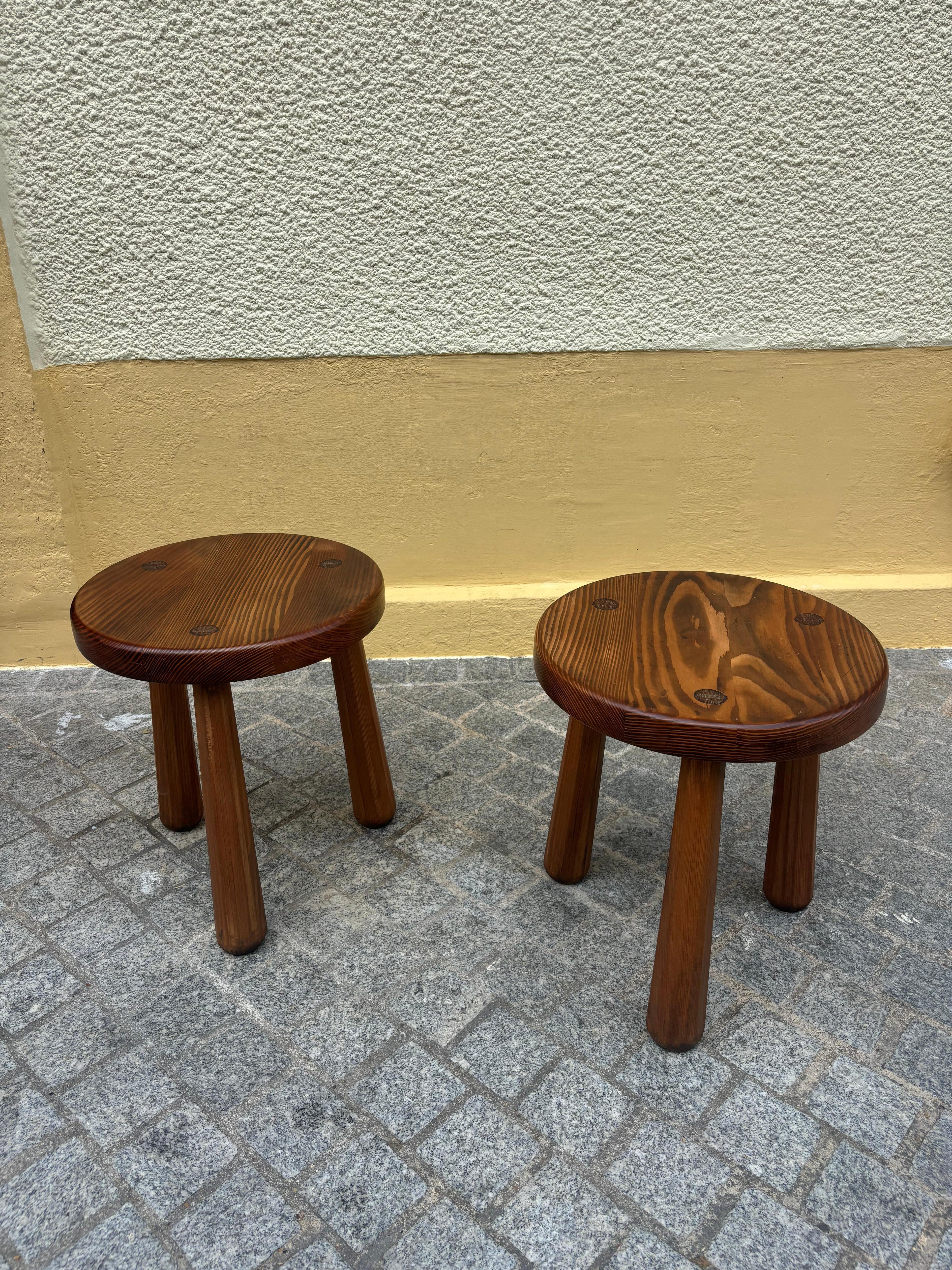 Stools « UTÖ » by Axel Einar Hjorth