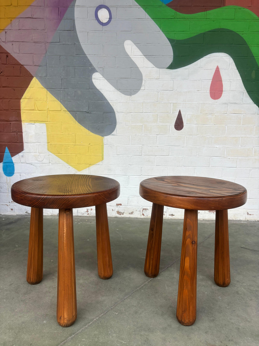 Stools « UTÖ » by Axel Einar Hjorth