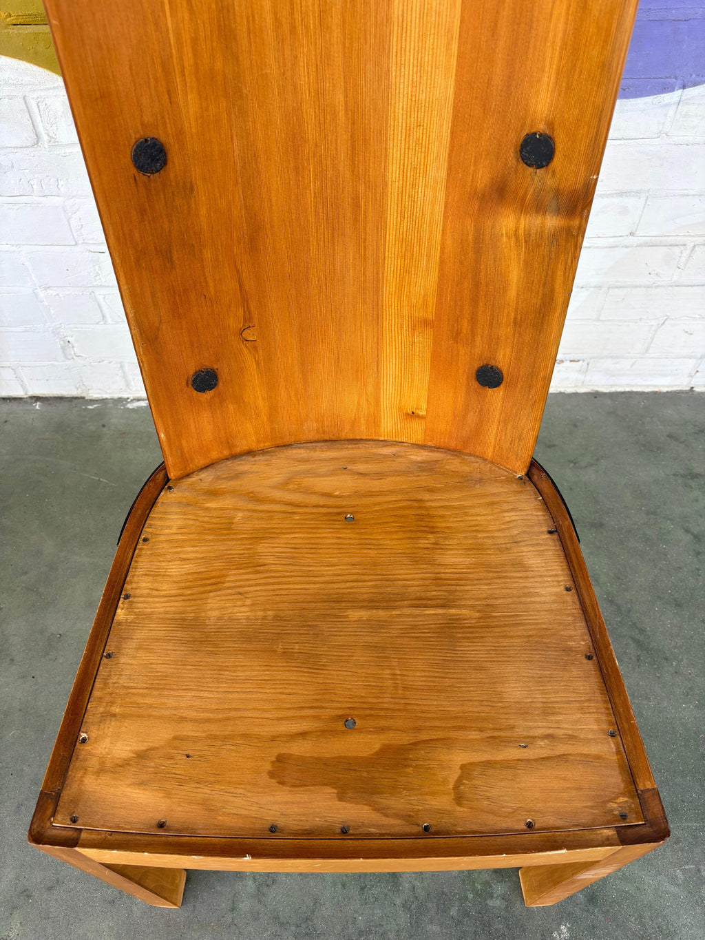 Really scarce variant of the Lovö chairs by Axel Einar Hjorth for Nordiska