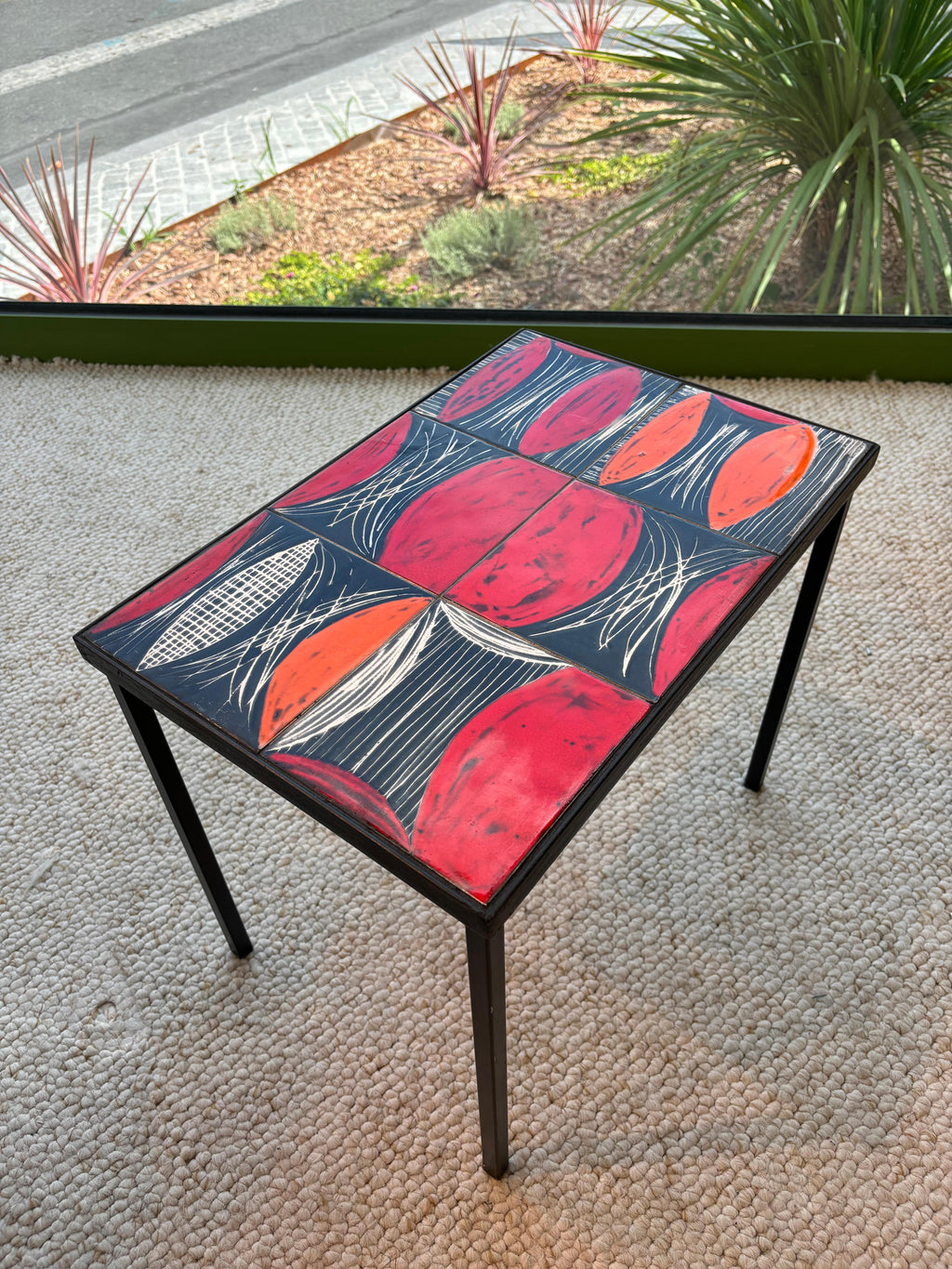 Side table by les frères Cloutier