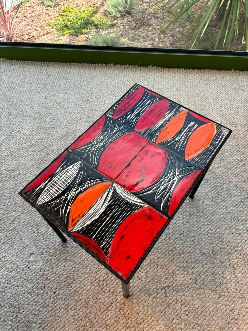 Side table by les frères Cloutier
