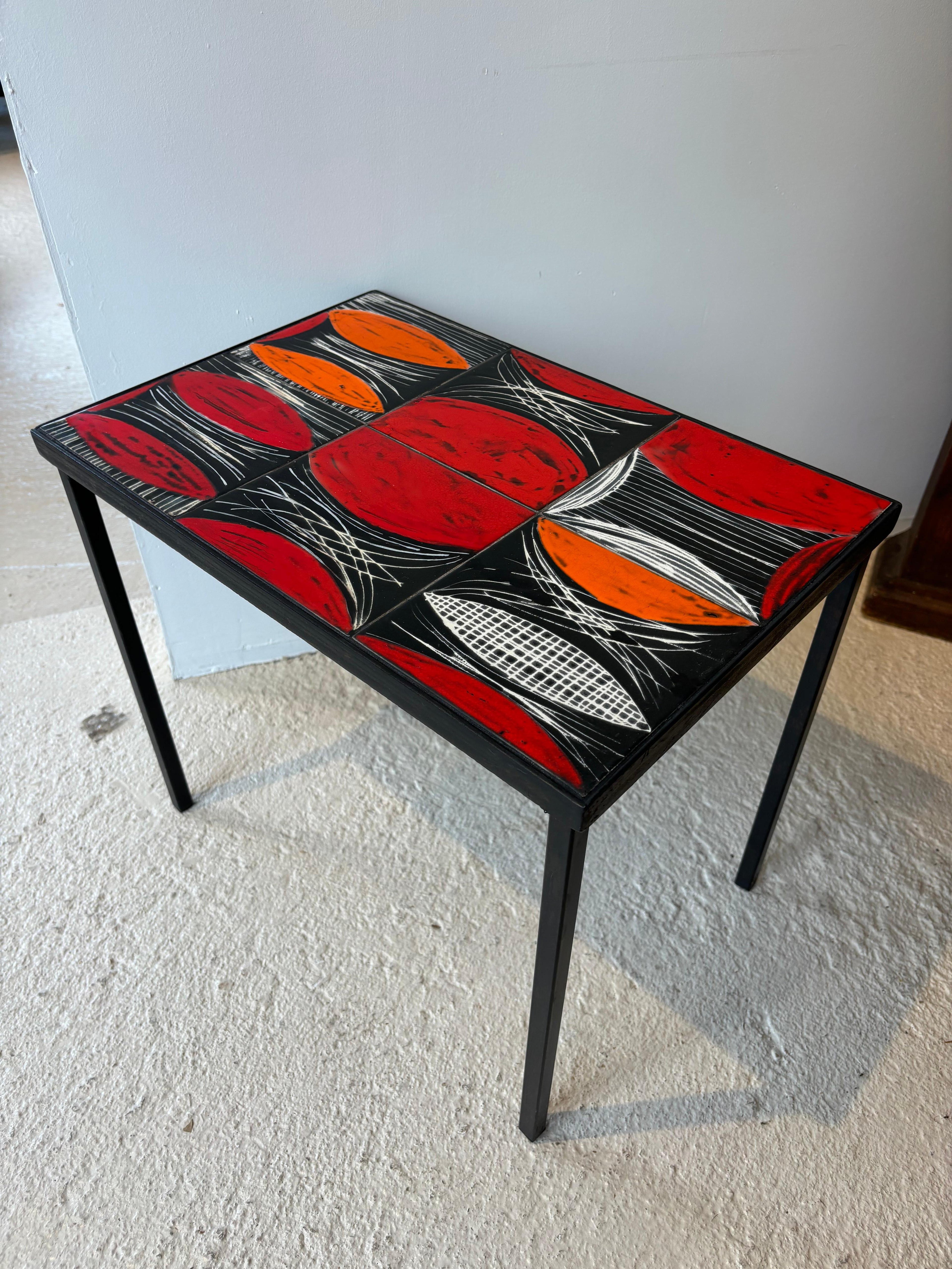 Side table by les frères Cloutier