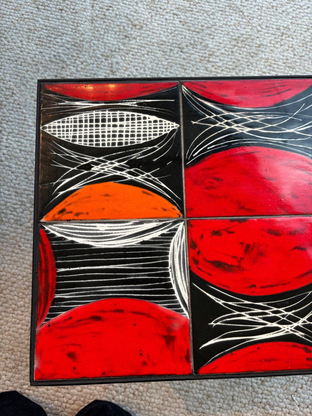 Side table by les frères Cloutier