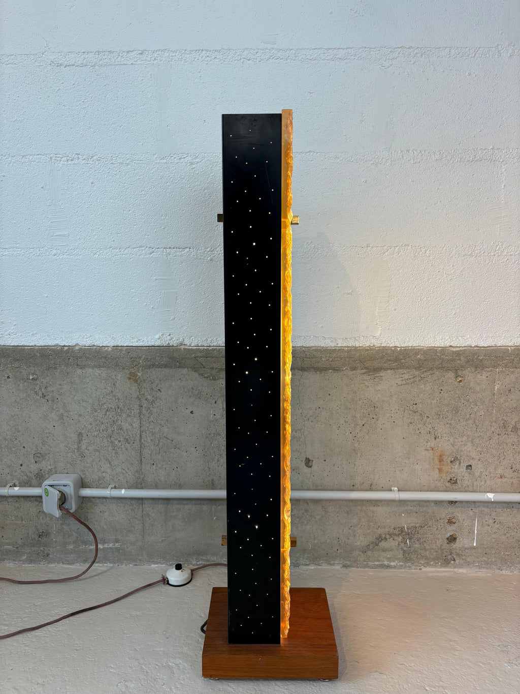 Floorlamp in résin by Dallux
