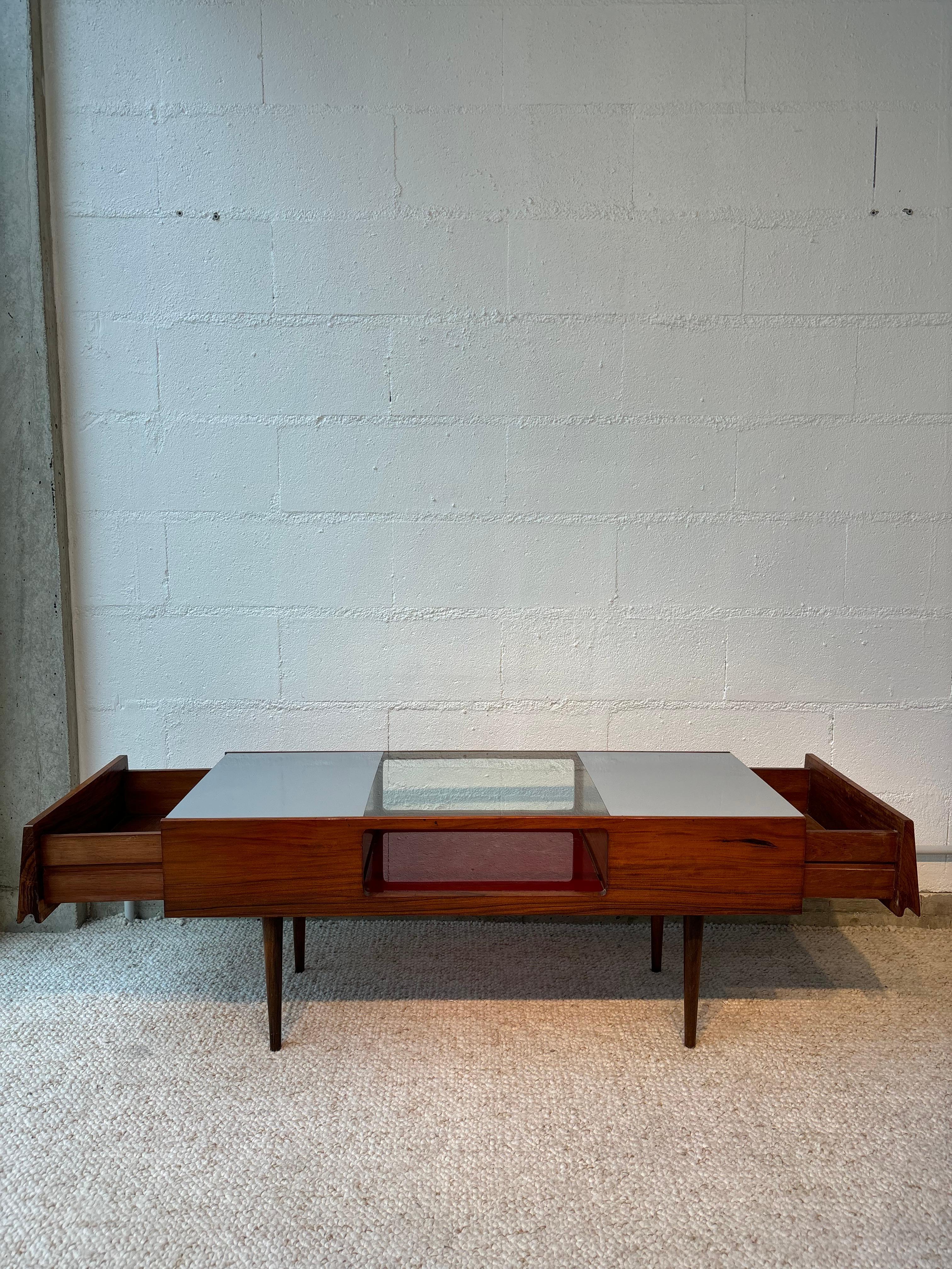 Scarce coffee table by Carlo Hauner and Martin Eisler