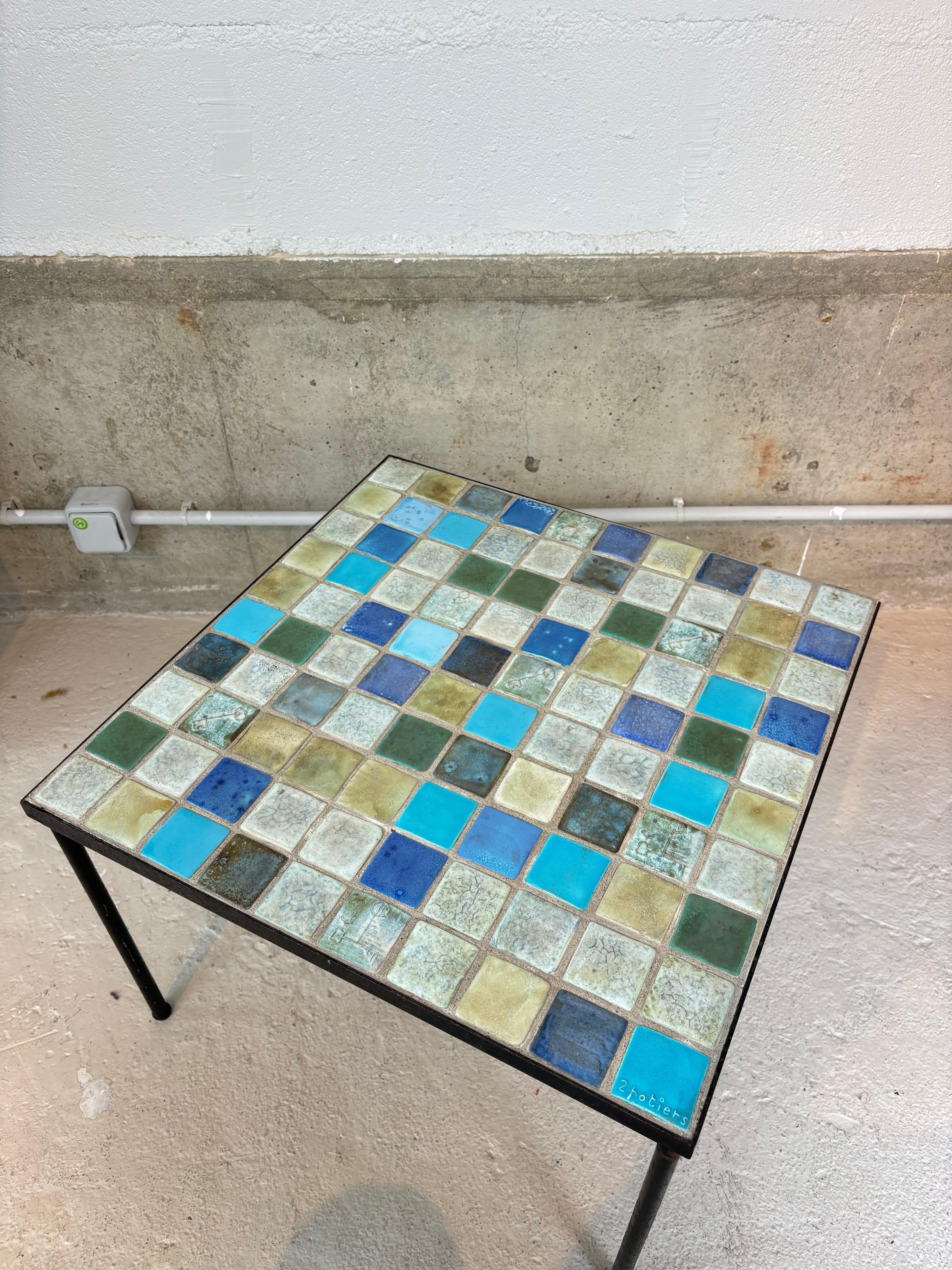 Coffee table by les 2 Potiers