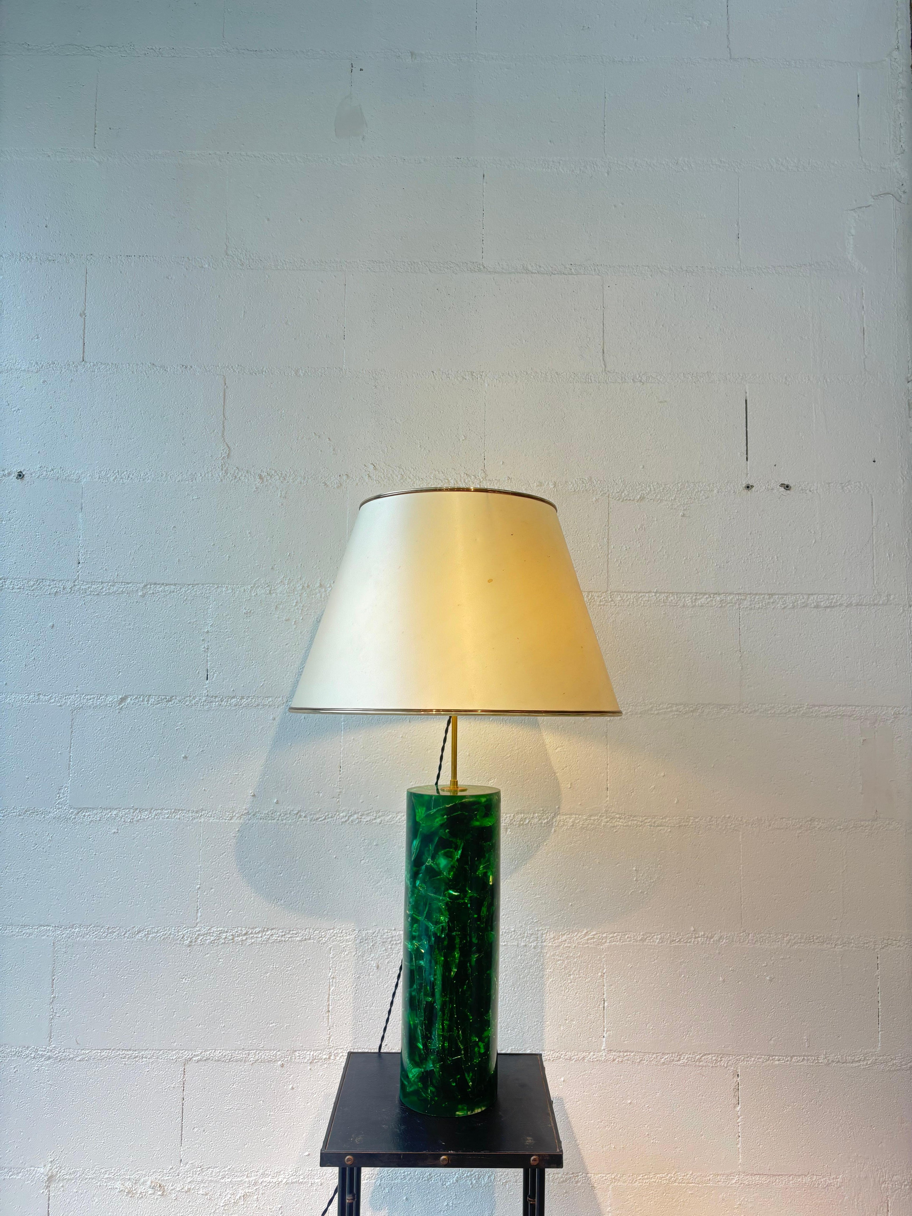 Fractal résine lamp