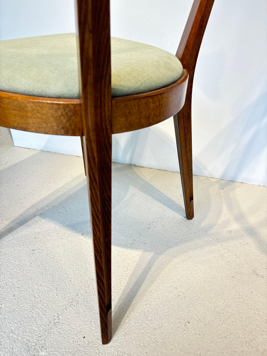 Rare set of six chairs by Gio Ponti model 504 circa 1943