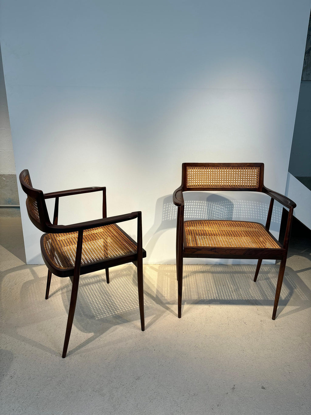 Scarce set of Joaquim Tenreiro armchairs
