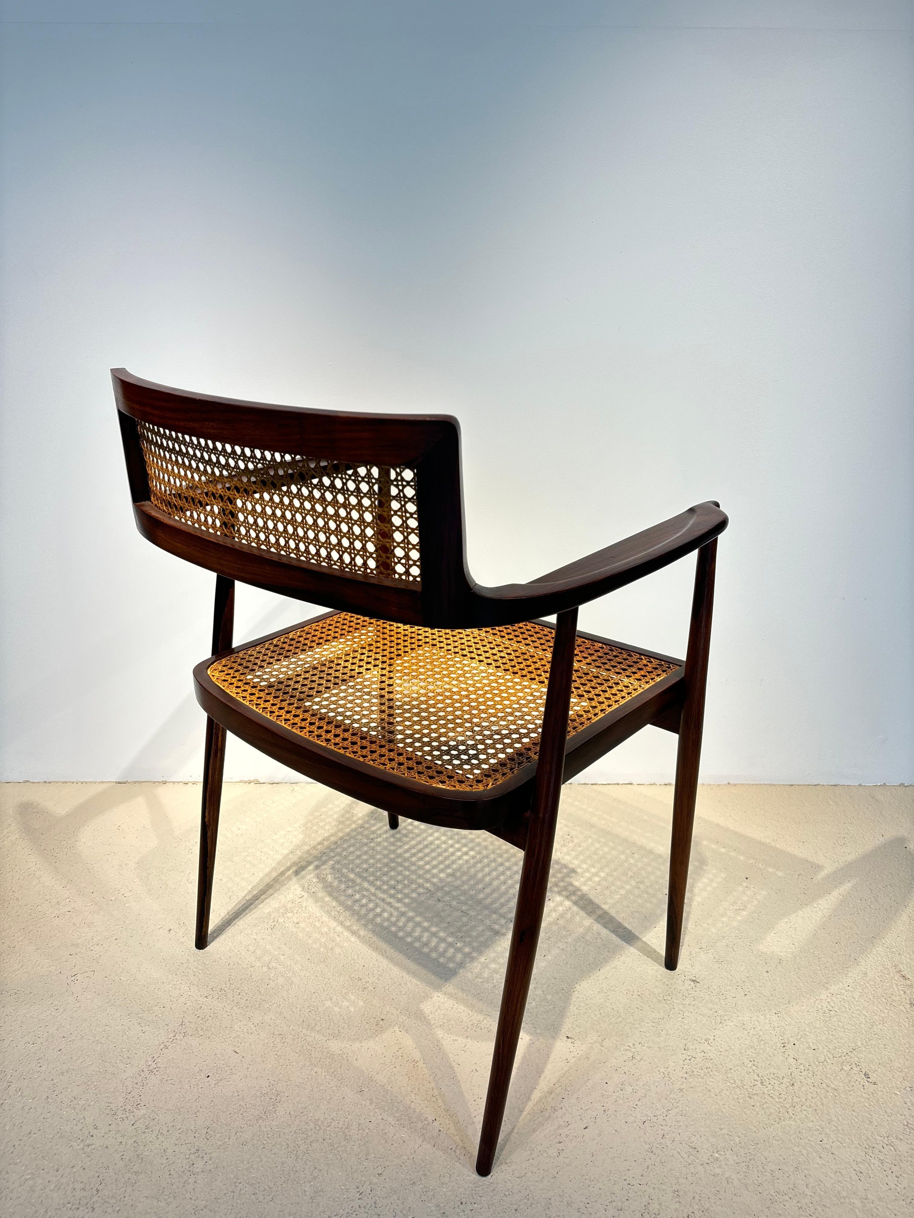 Scarce set of Joaquim Tenreiro armchairs