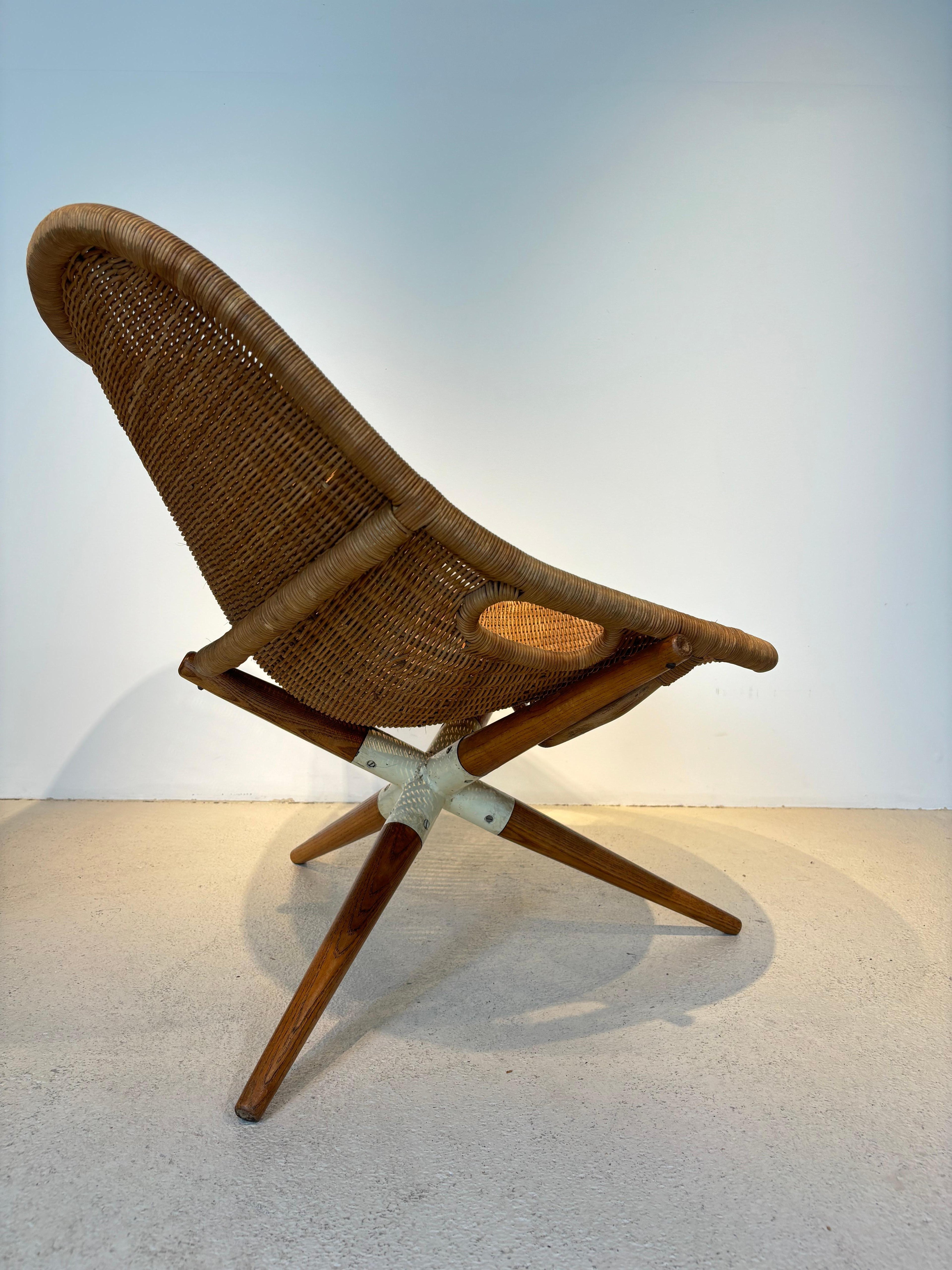 Chistera easy chair by Joseph André Motte