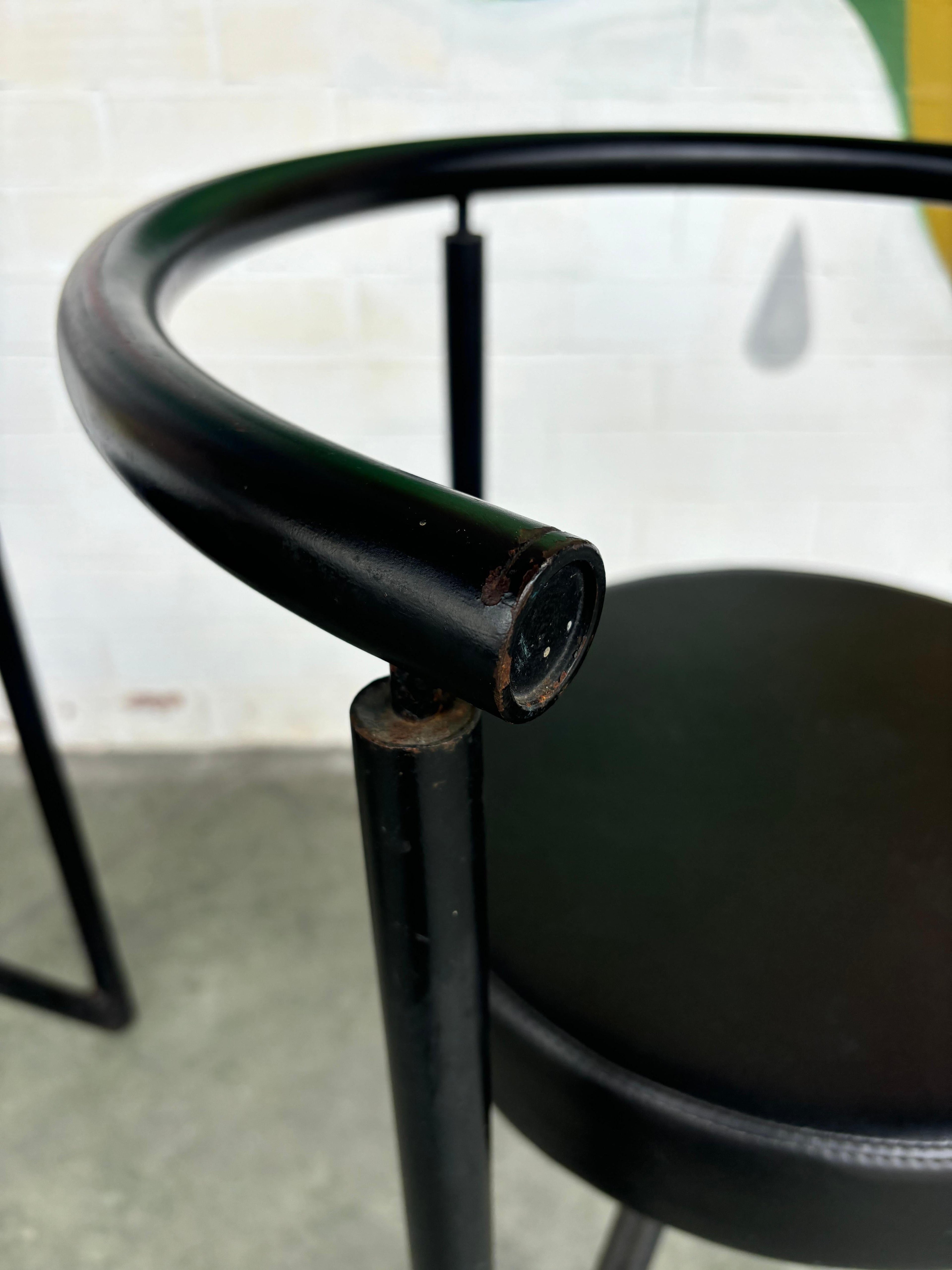 Pair of miss dorn chair by Philippe Starck