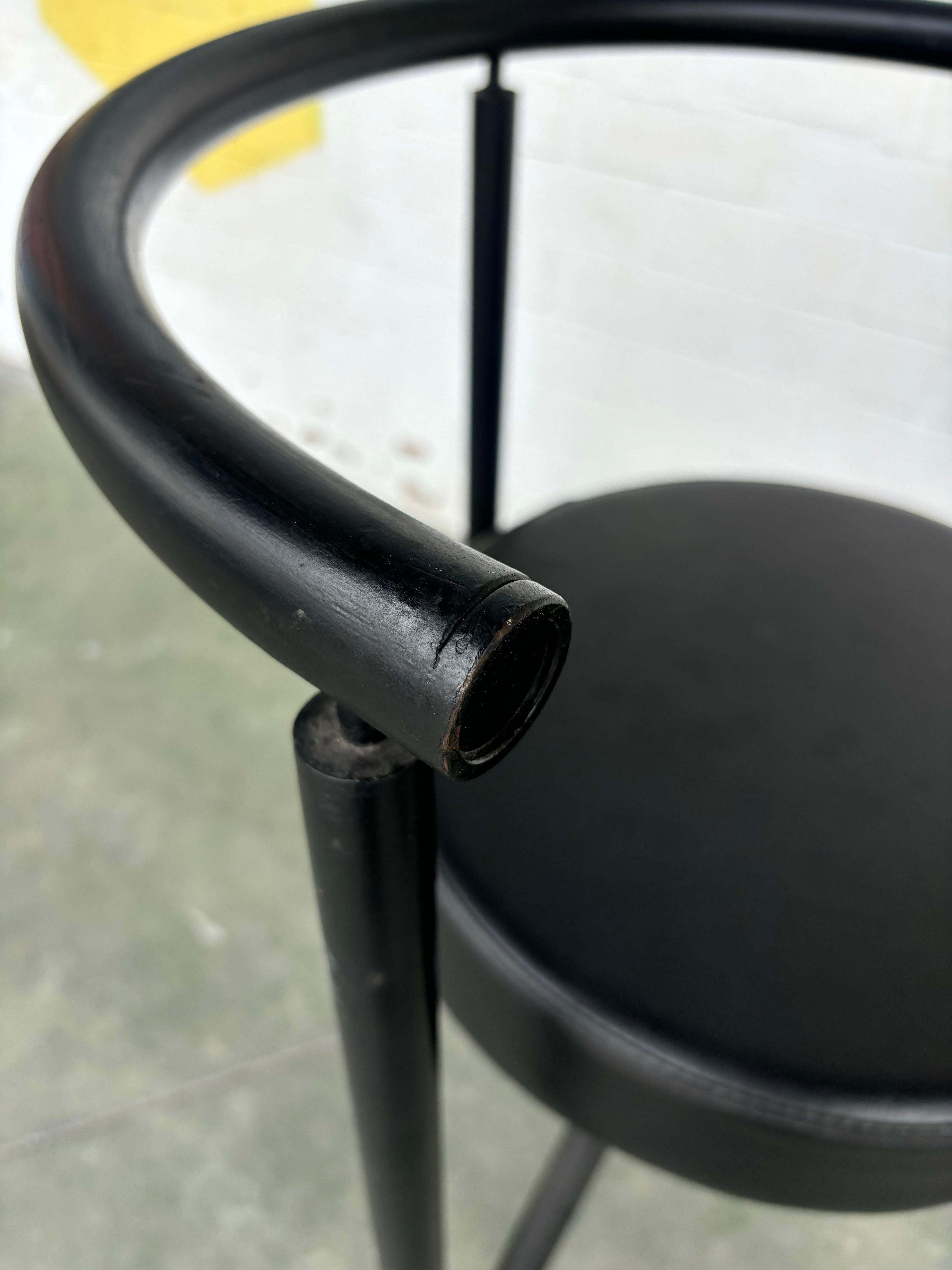 Pair of miss dorn chair by Philippe Starck