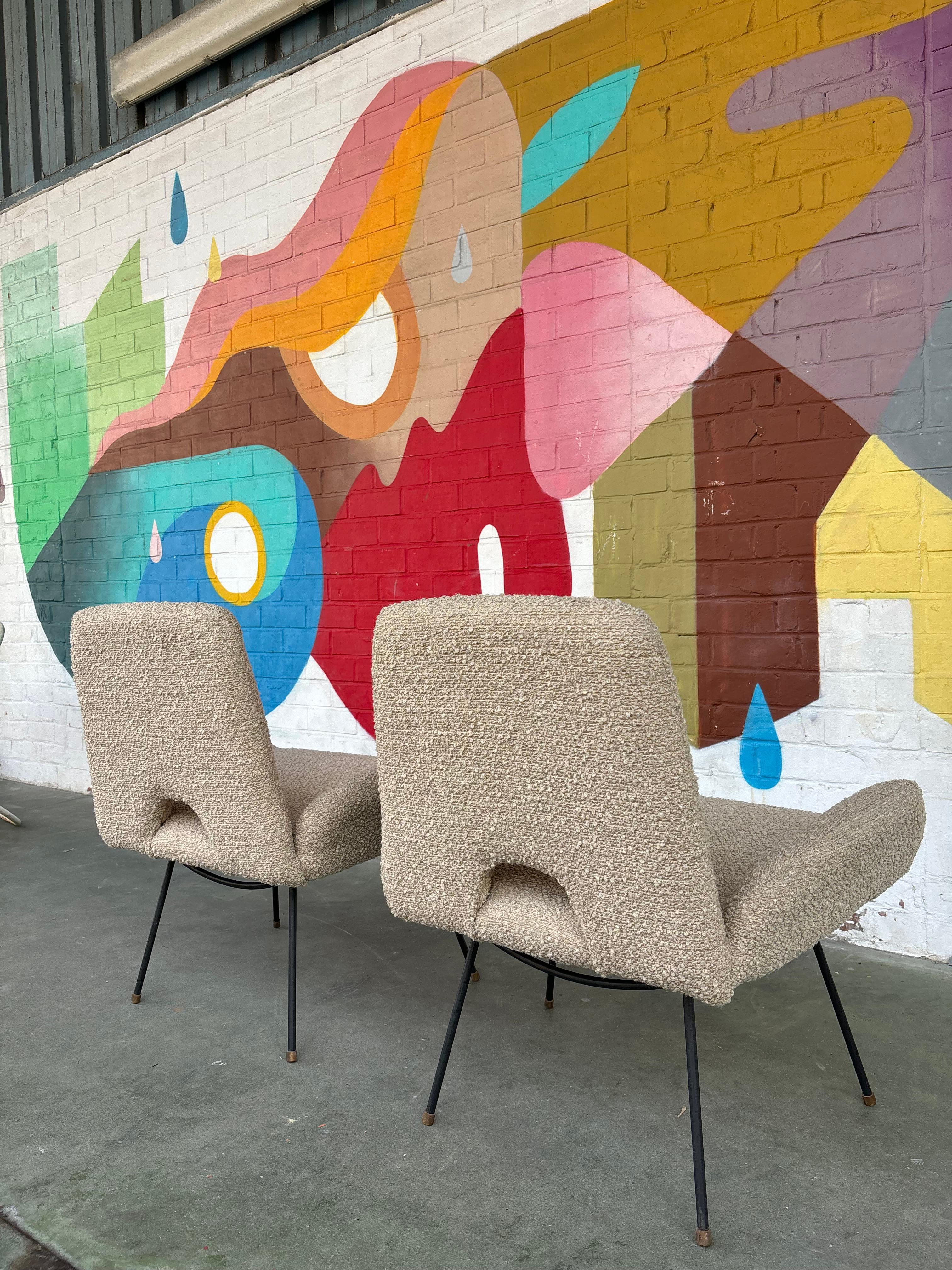 Martin Eisler and Carlo Hauner pair of armchairs