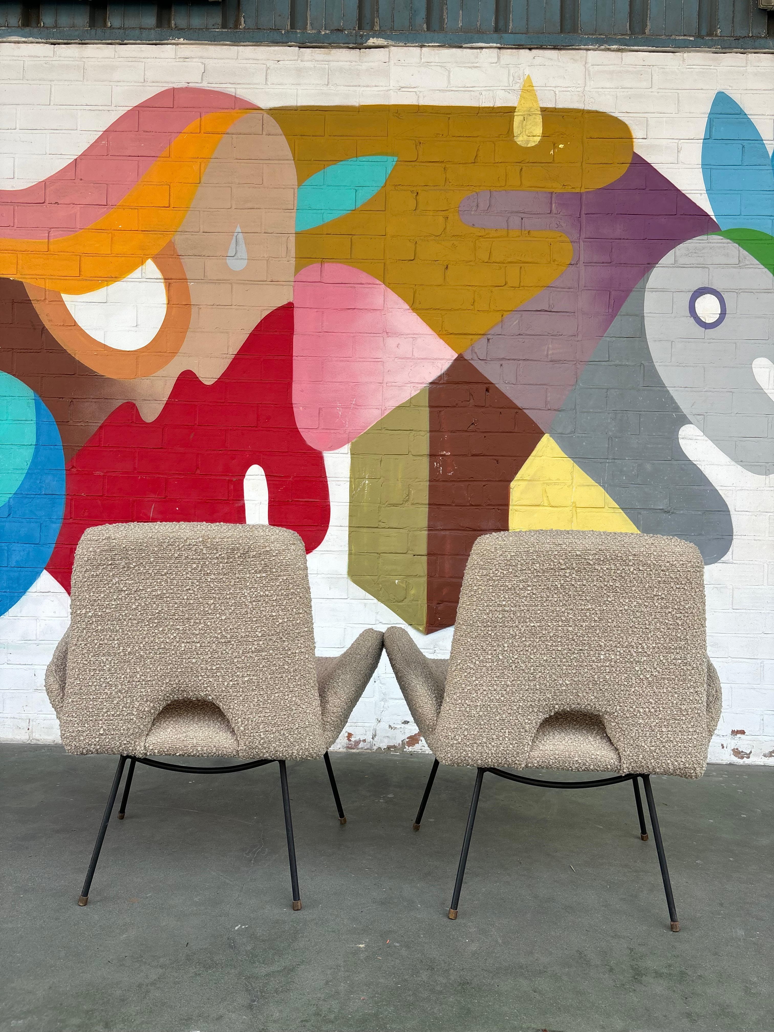 Martin Eisler and Carlo Hauner pair of armchairs