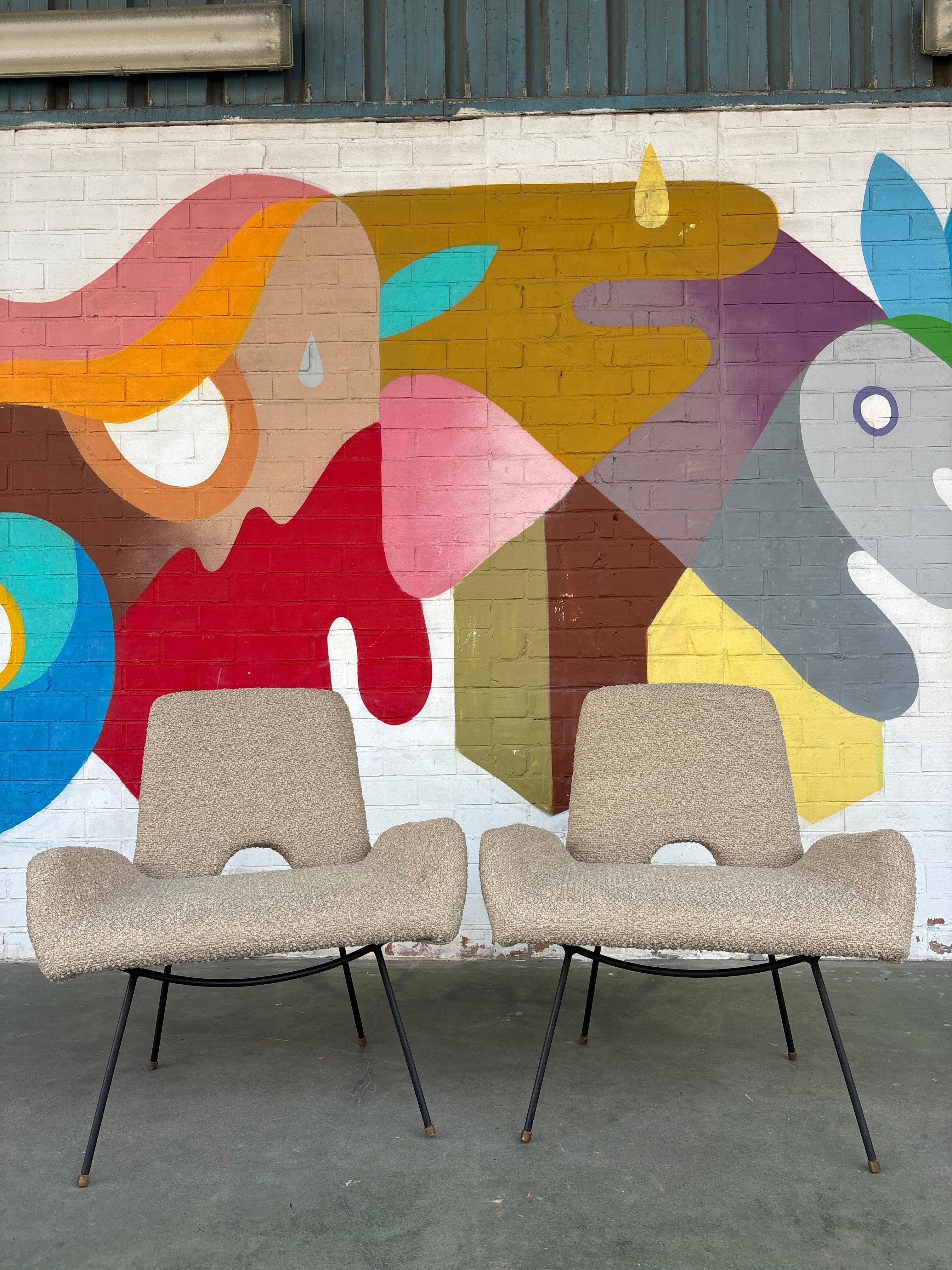 Martin Eisler and Carlo Hauner pair of armchairs