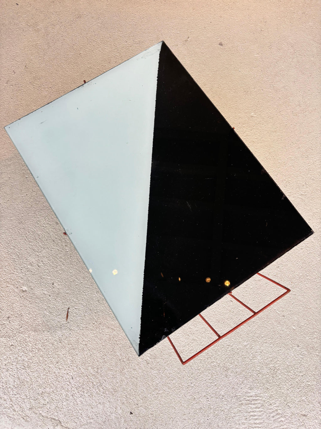 Side table with Magazine Rack by Abraham Palatnik