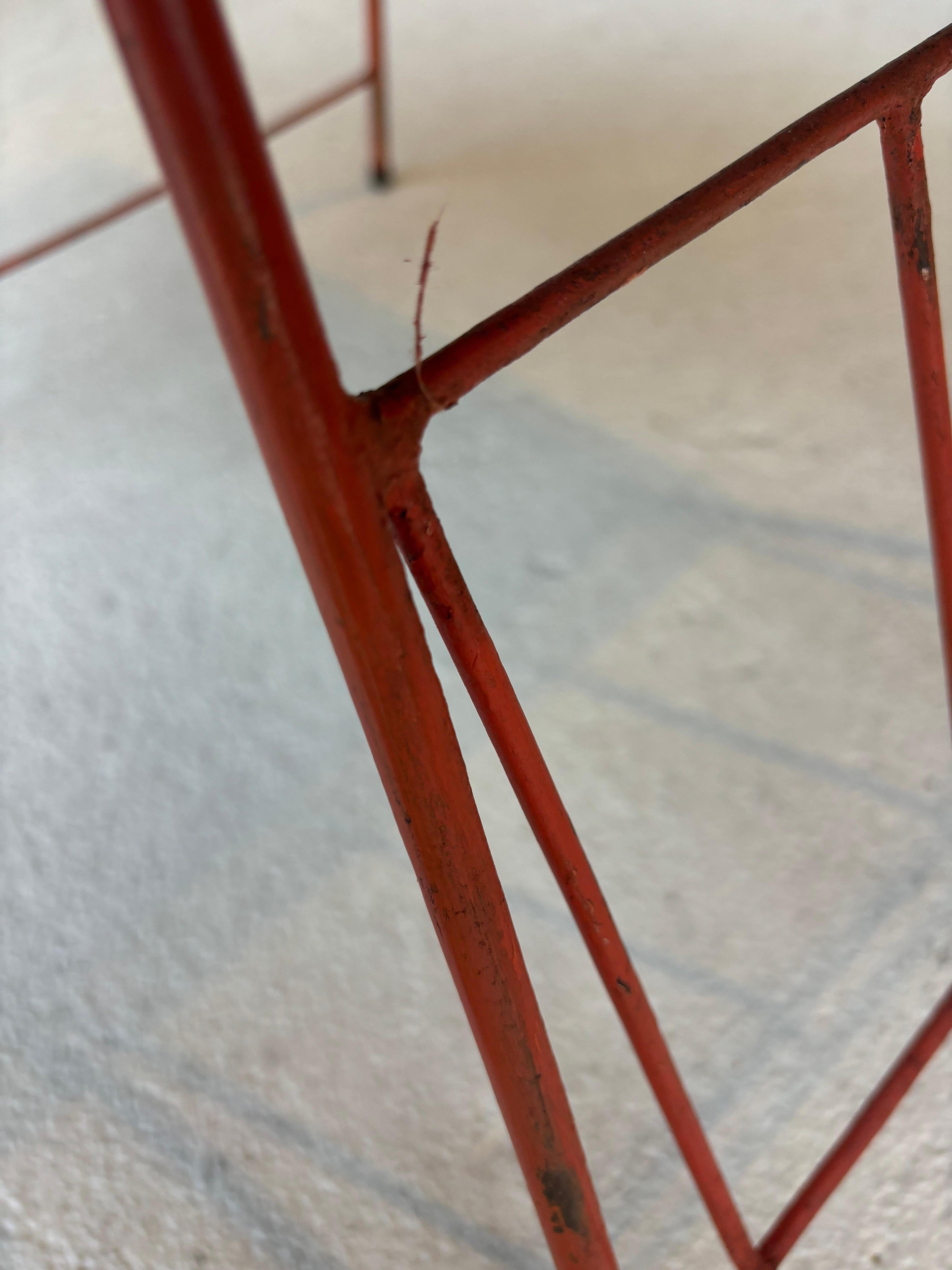 Side table with Magazine Rack by Abraham Palatnik